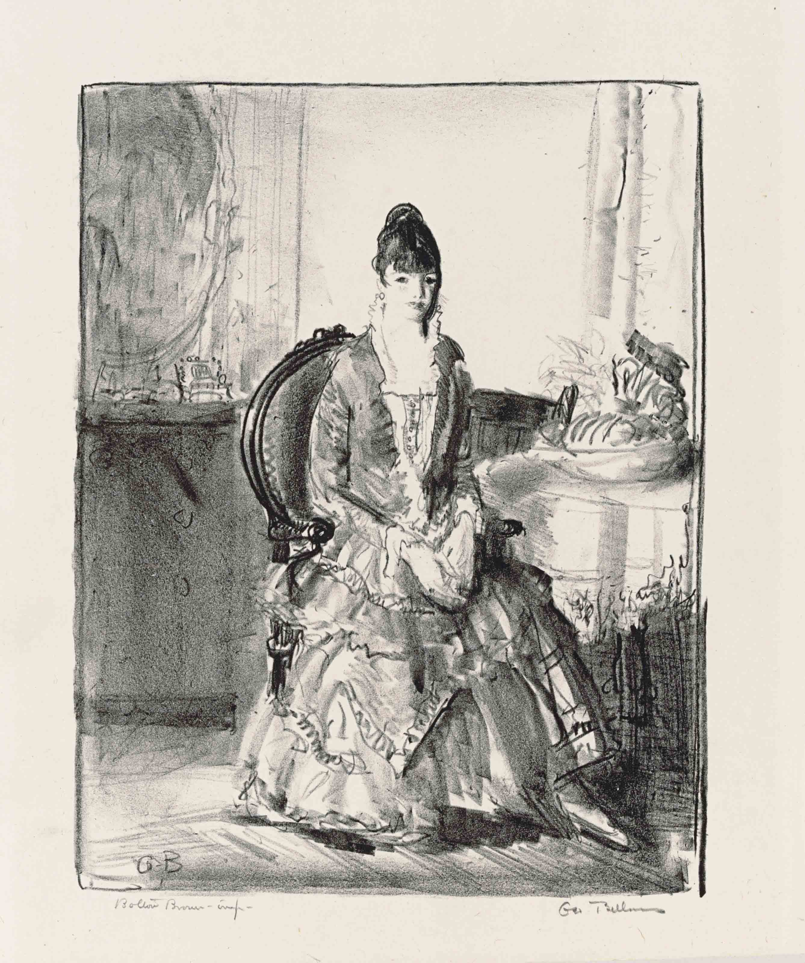 George Wesley Bellows — Композиция "Эмма в комнате" (M. 112)