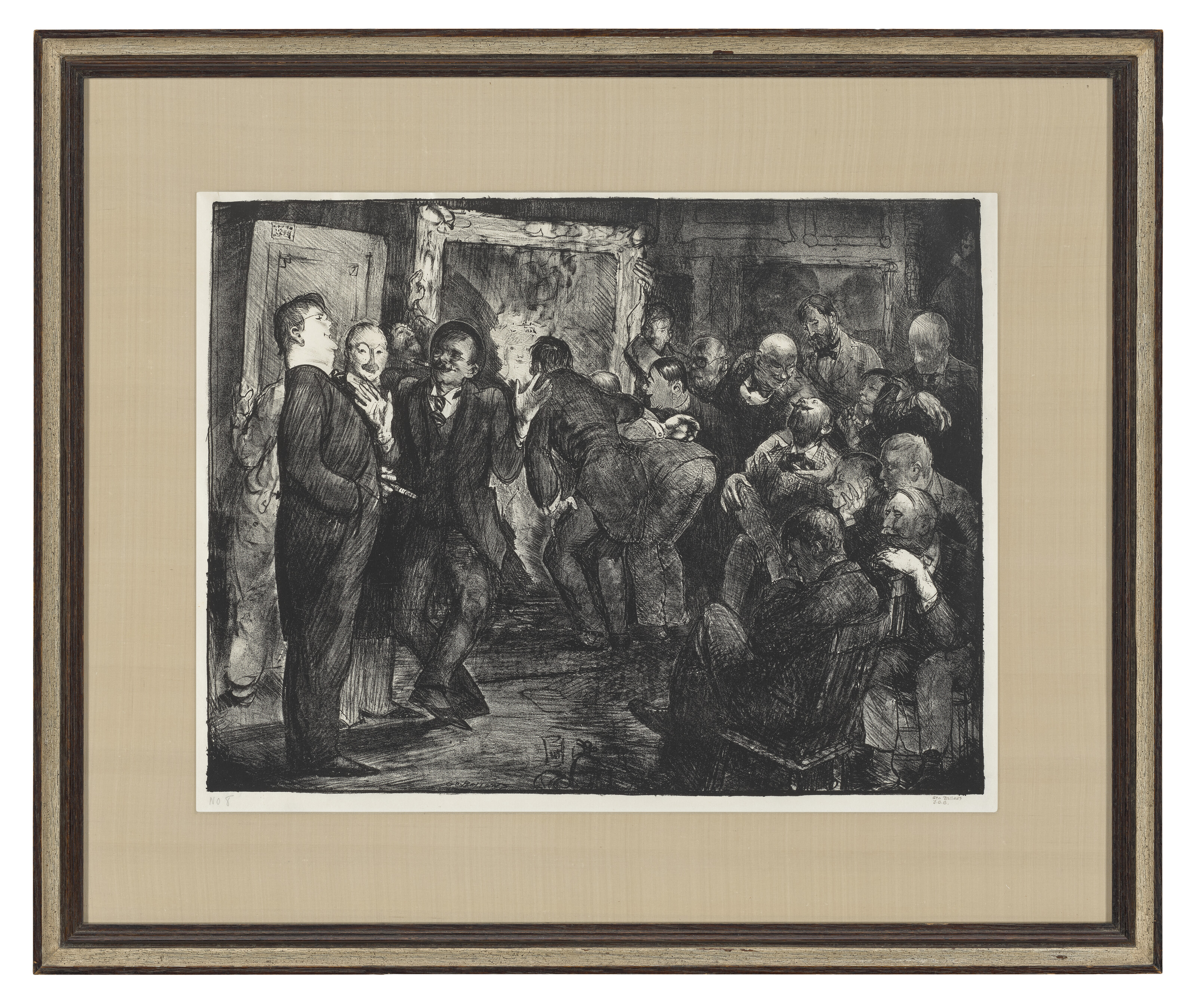 George Wesley Bellows — Три гравюры художника, изображение 5