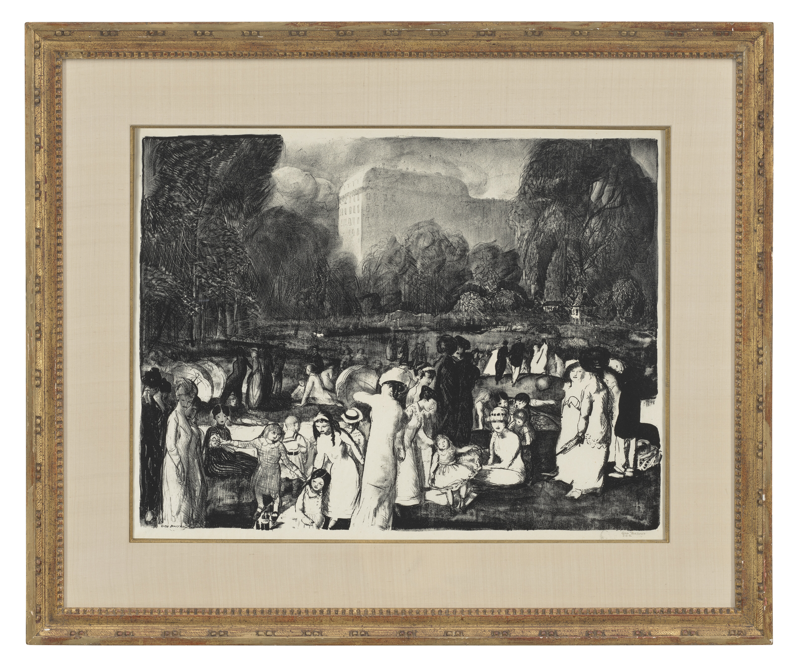 George Wesley Bellows — Три гравюры художника, изображение 6