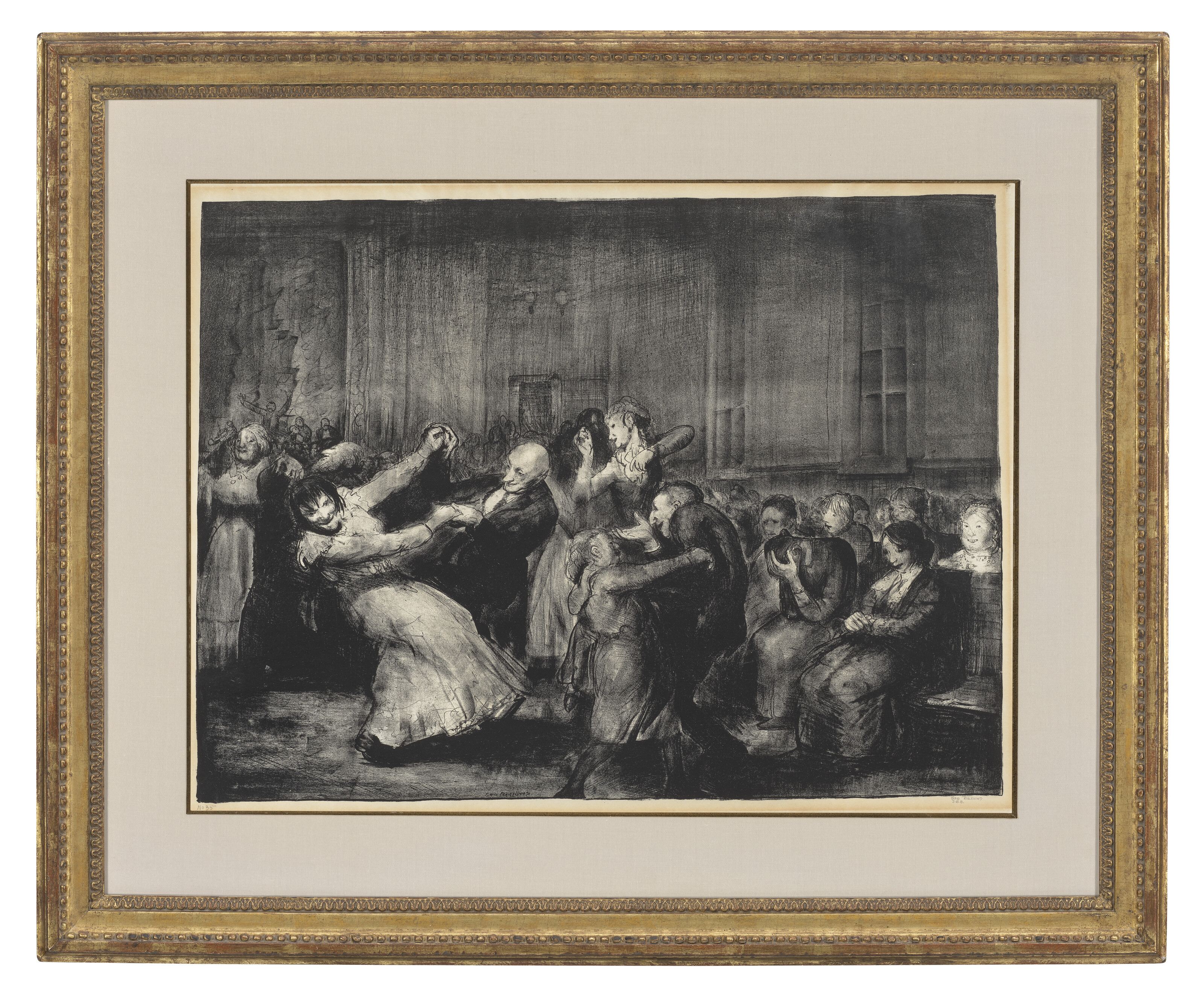 George Wesley Bellows — Три гравюры художника, изображение 7