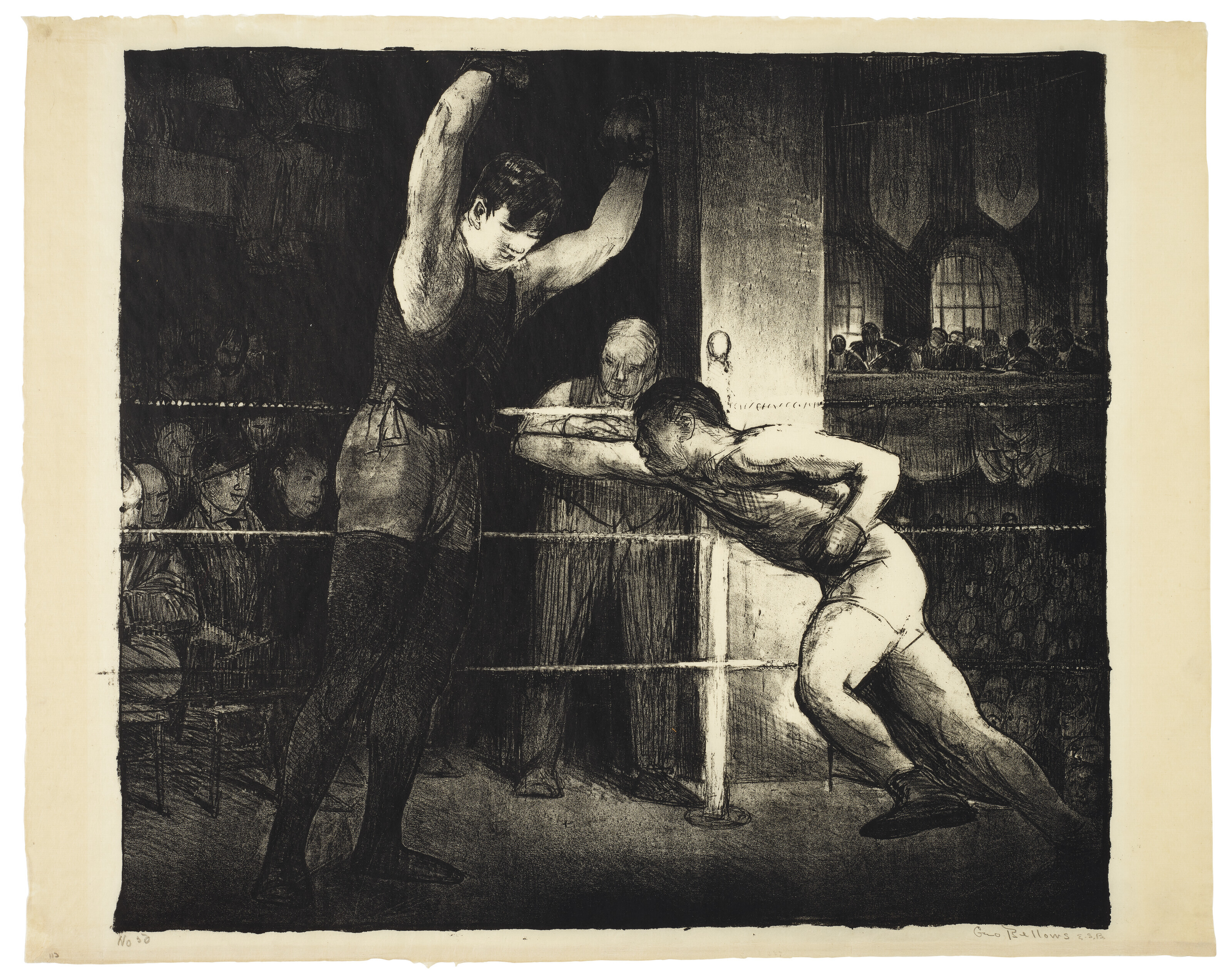 George Wesley Bellows — Тренировочные помещения