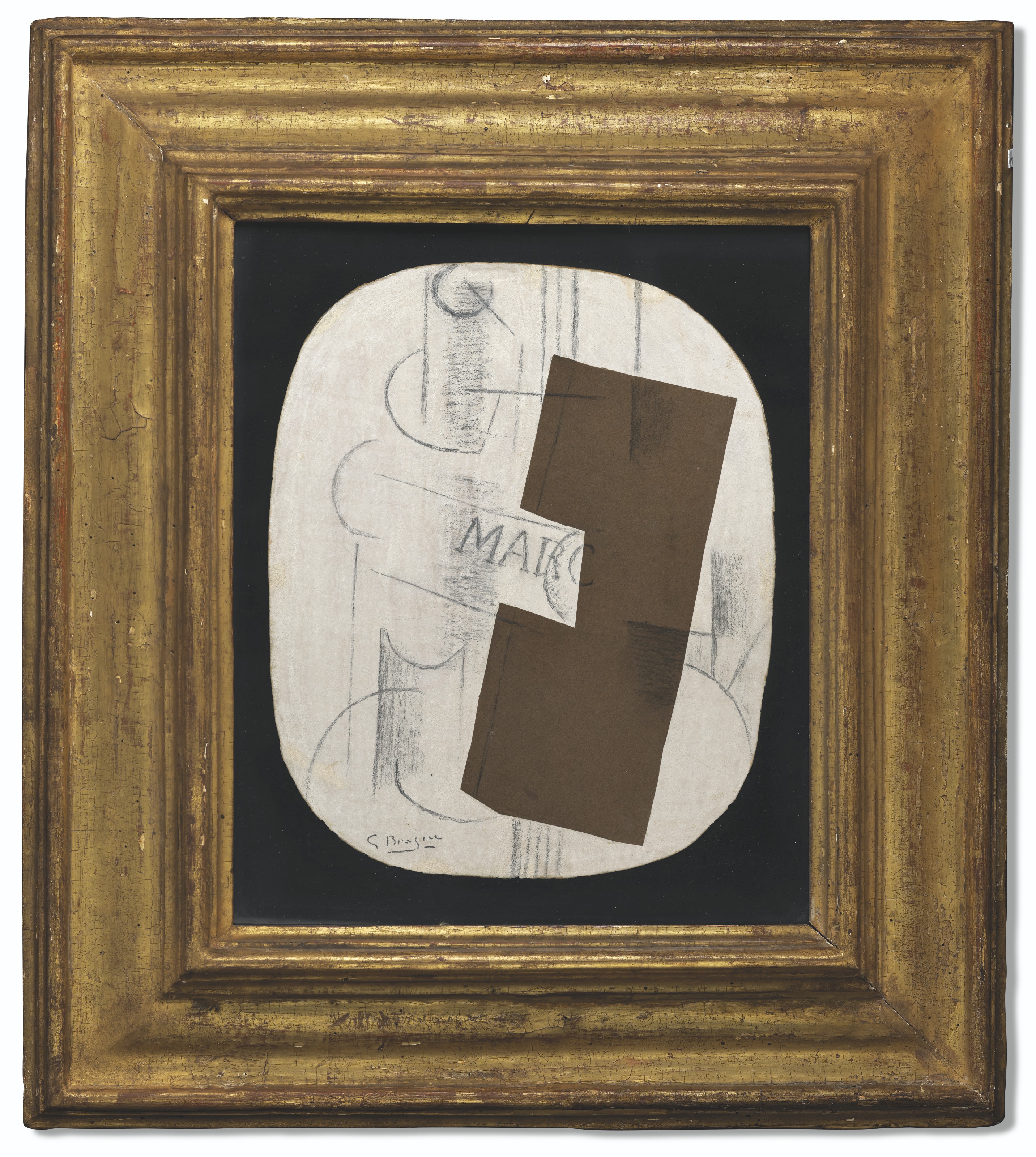 Georges Braque — Бутыль из Марка, изображение 2
