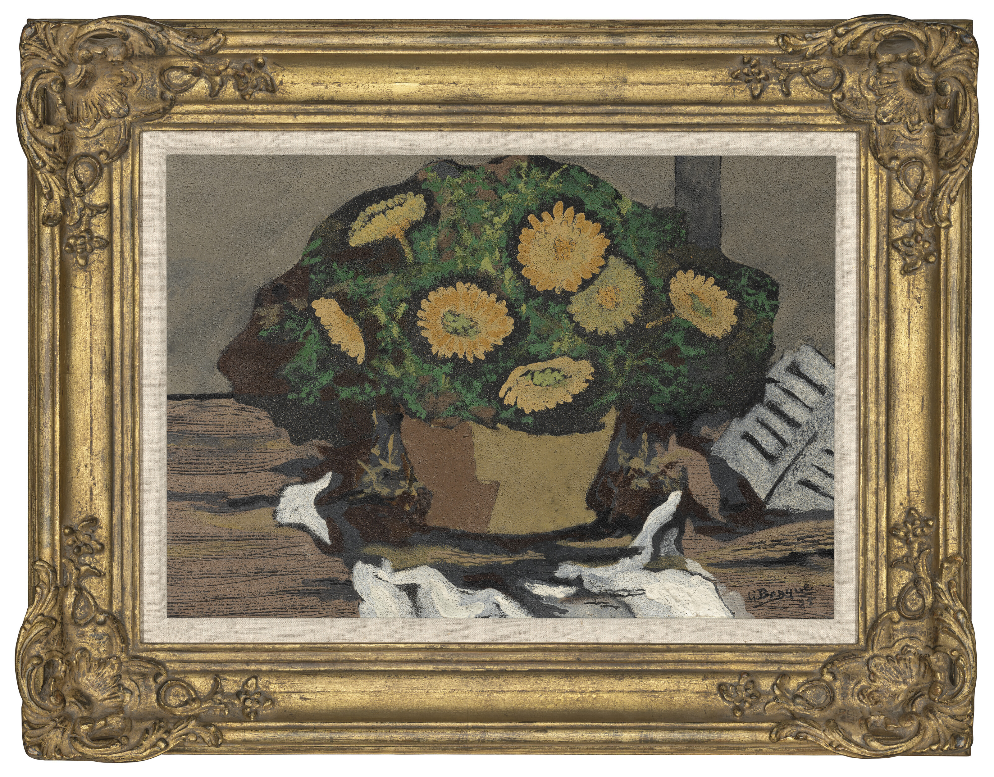 Georges Braque — Цветочная корзина, изображение 2