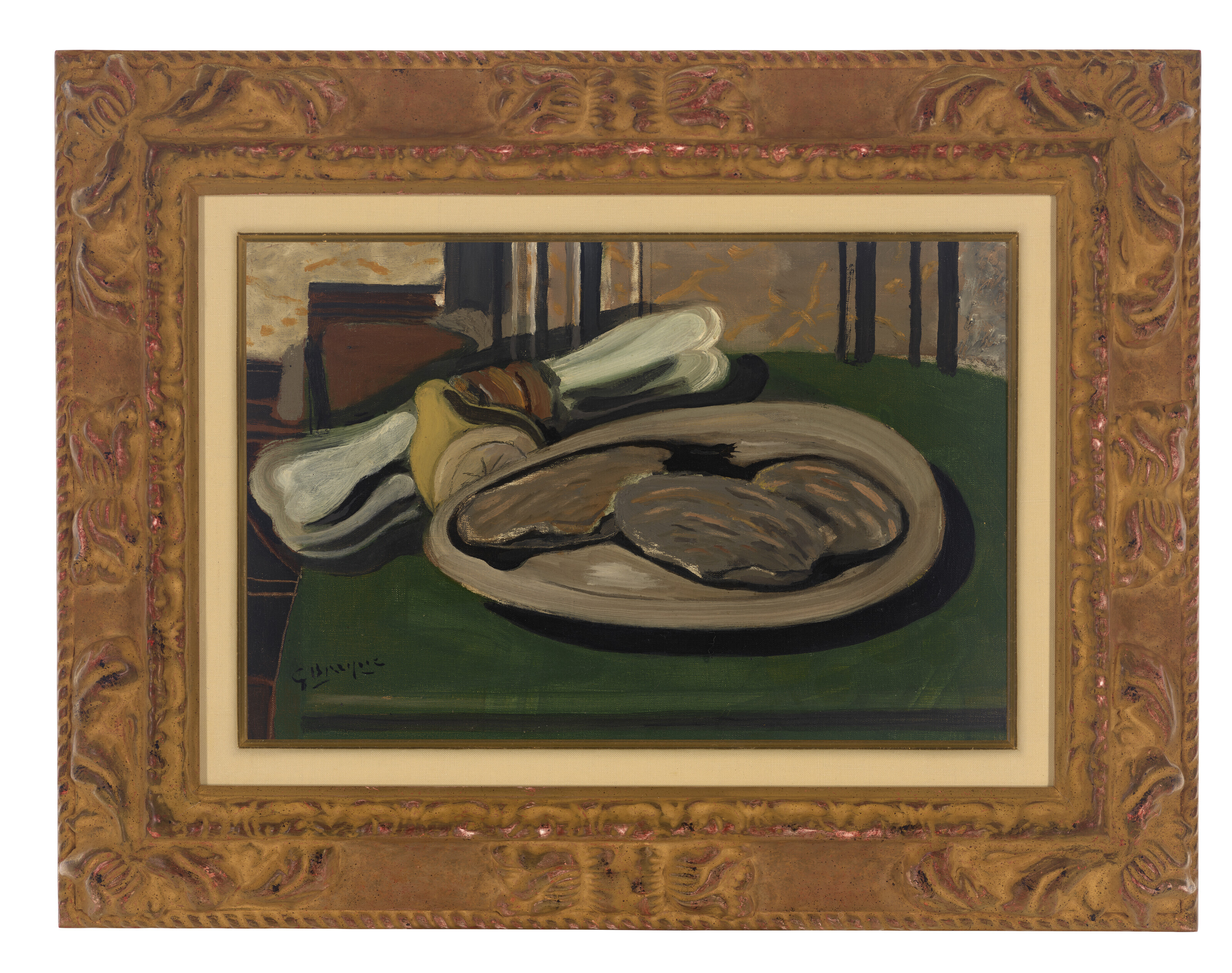 Georges Braque — Тефтели, цитрусовые, салфетка, изображение 2