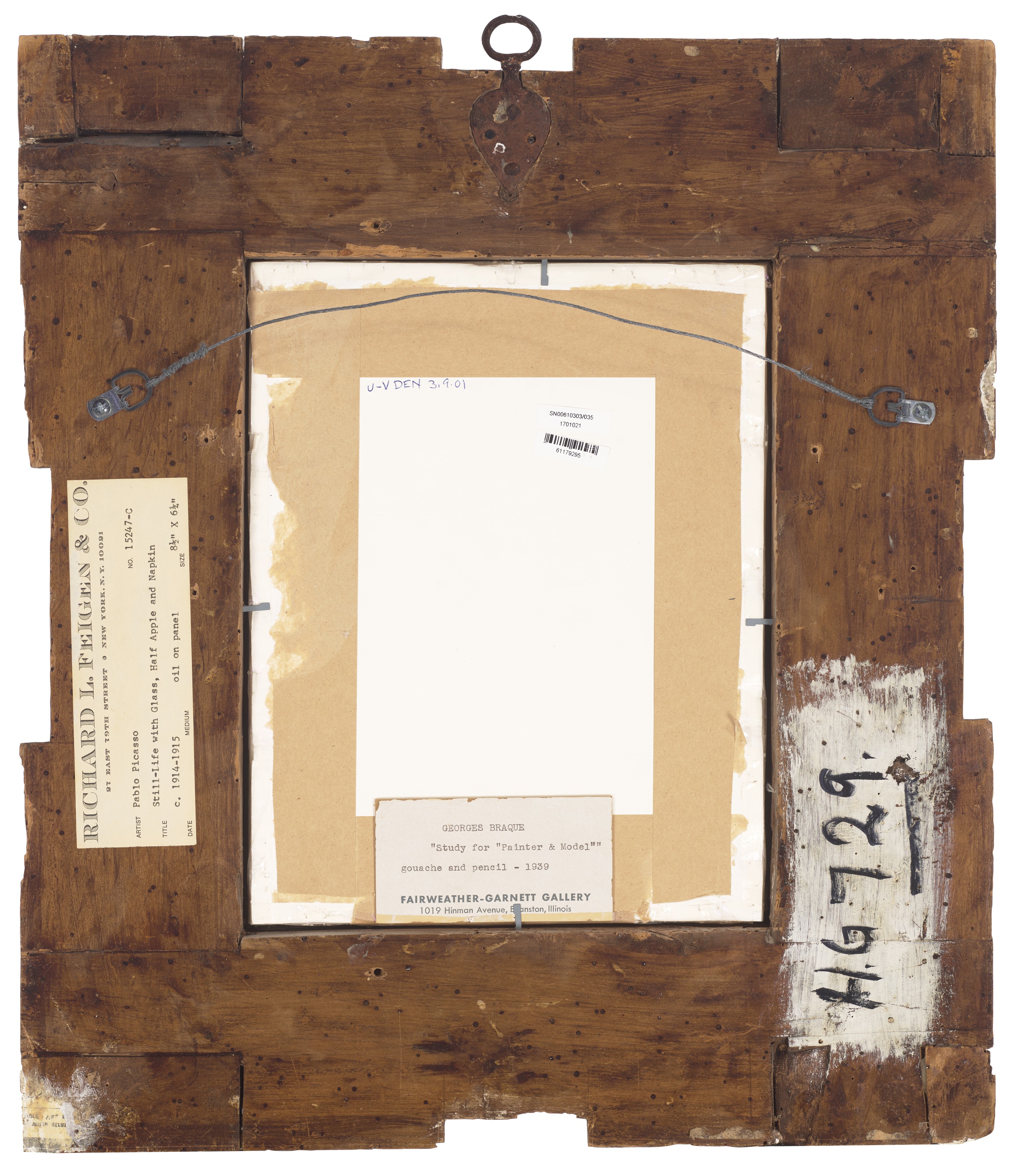 Georges Braque — Этюд для "Мира и модели", изображение 3