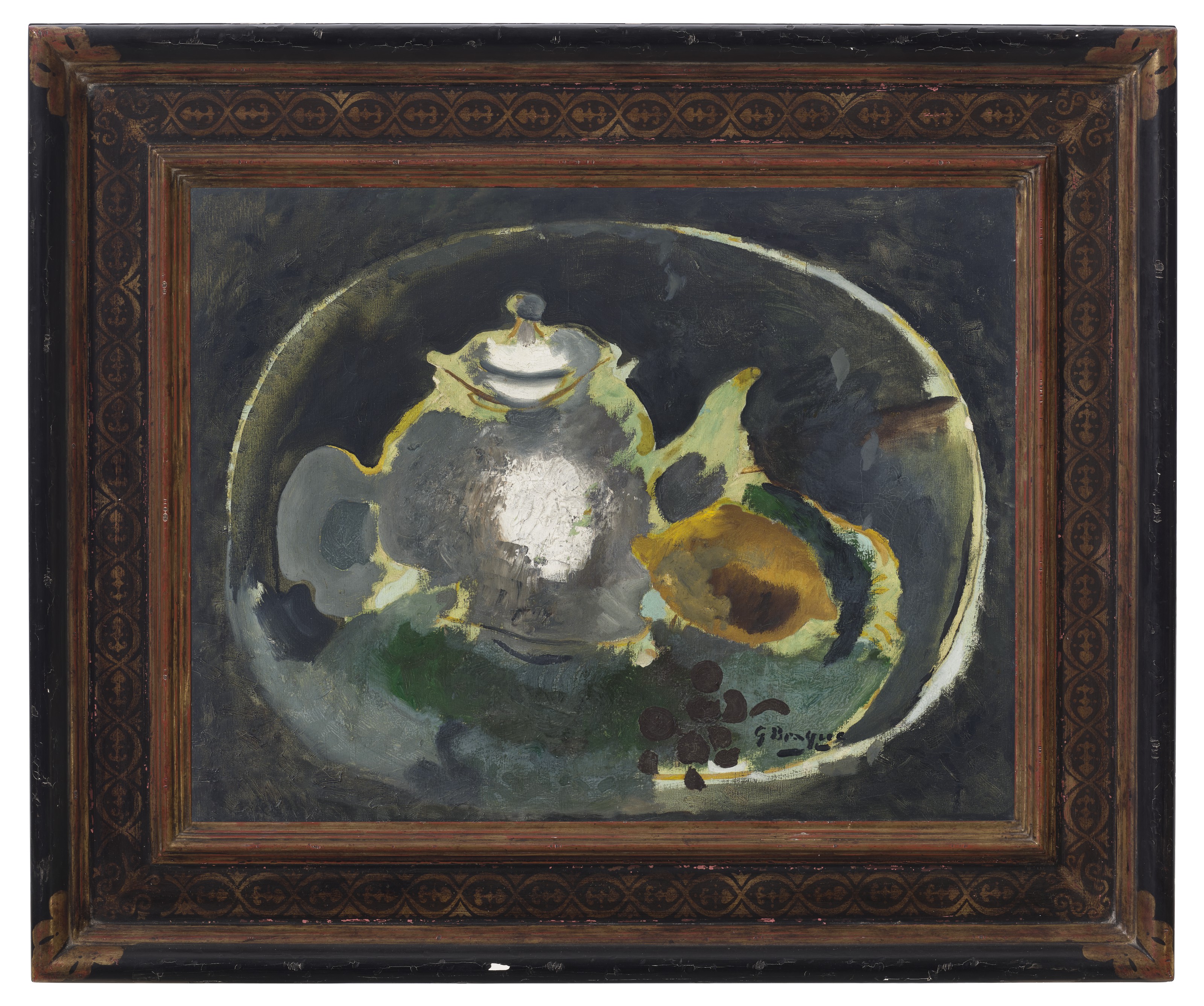 Georges Braque — Театр в овальном обрамлении, изображение 2