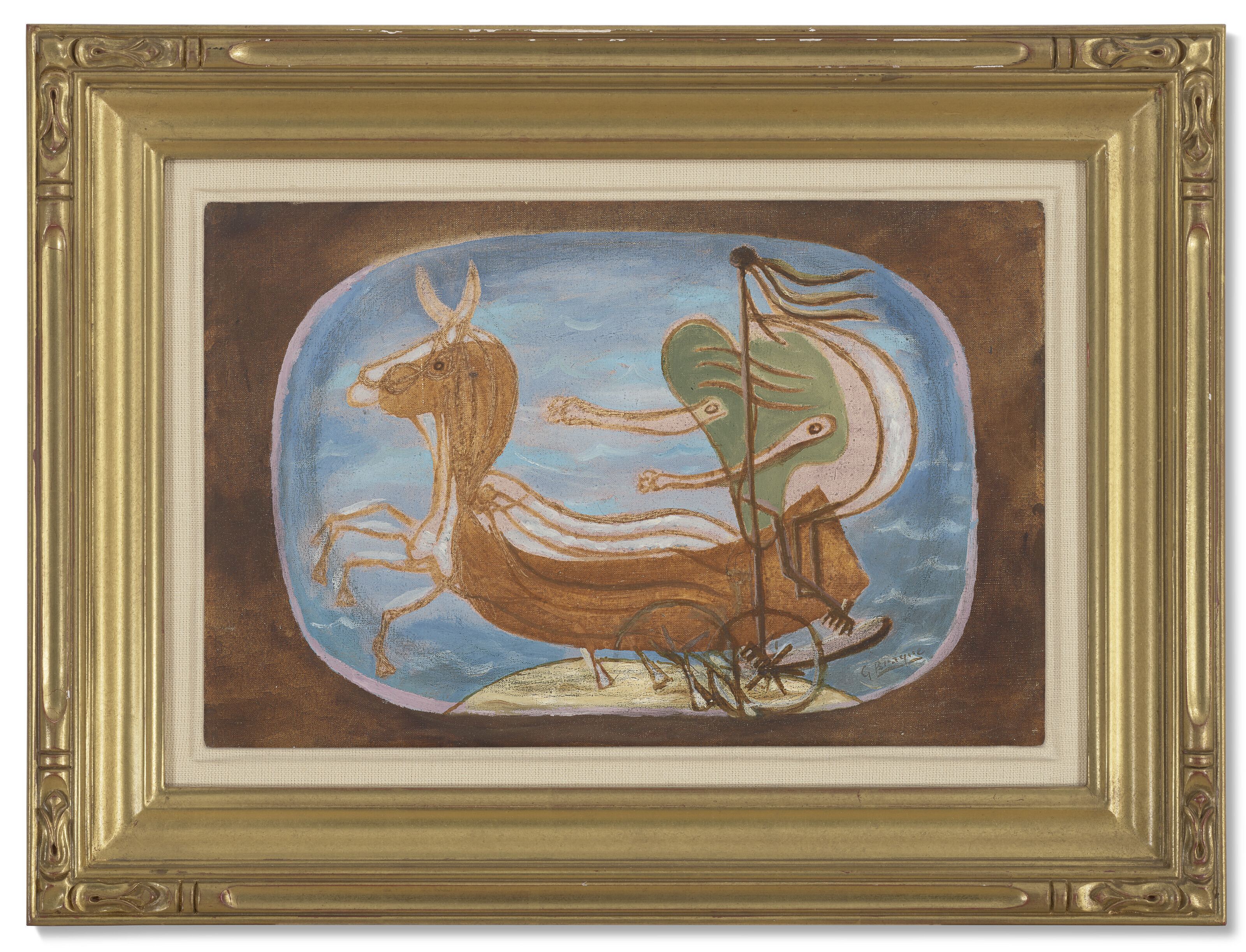 Georges Braque — Ле чар (Проводник III), изображение 2