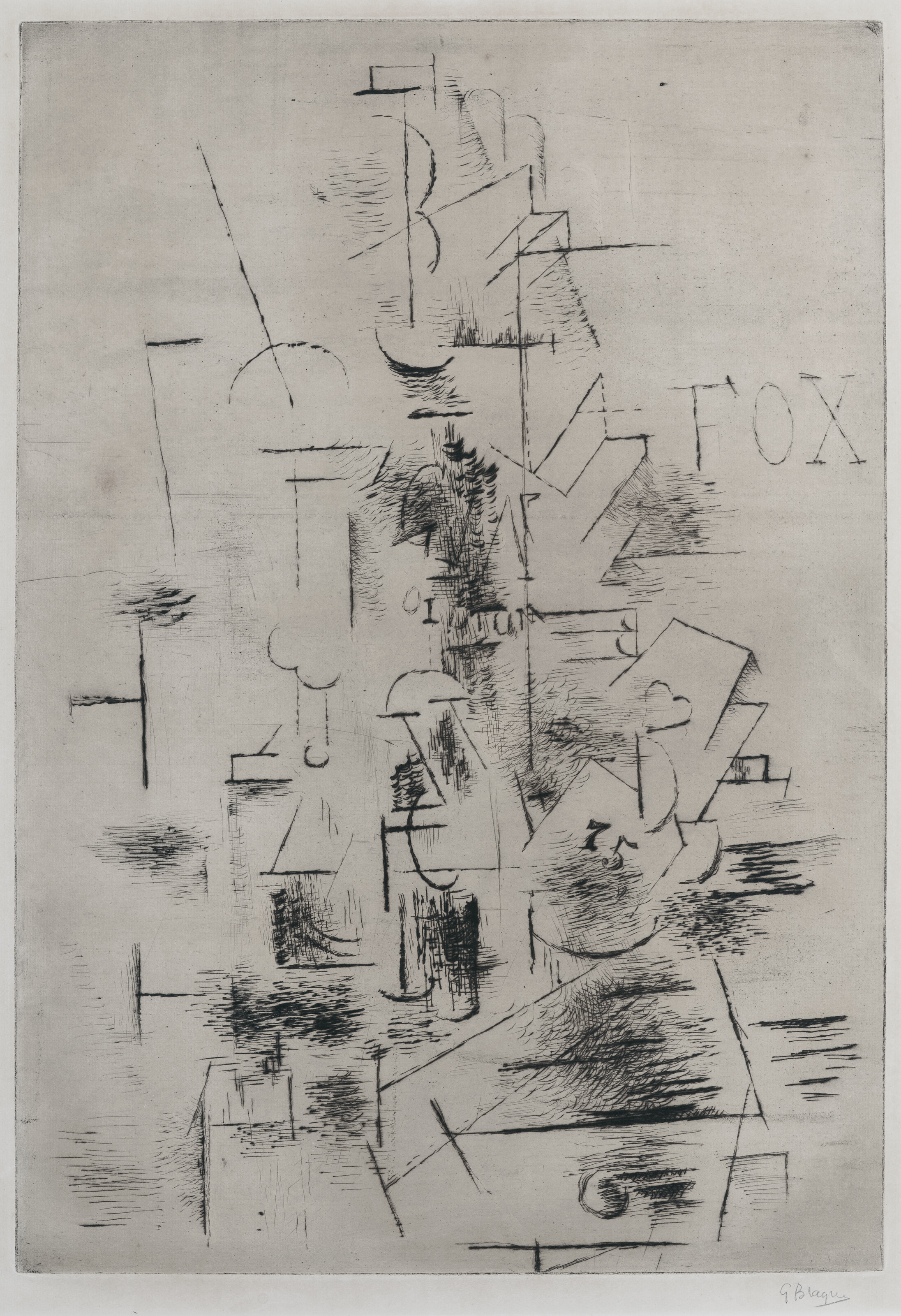 Georges Braque — Лиса, изображение 1