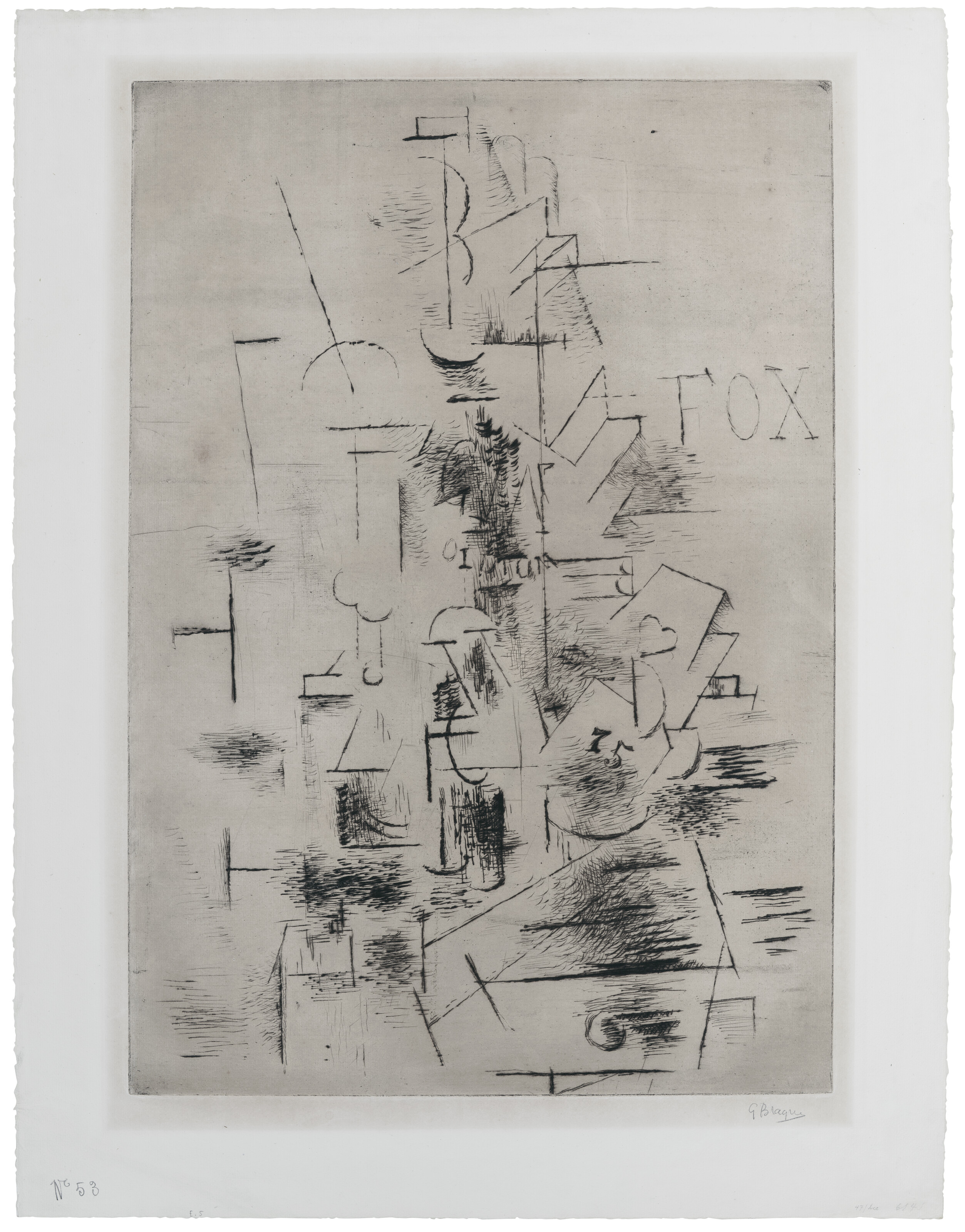 Georges Braque — Лиса, изображение 3