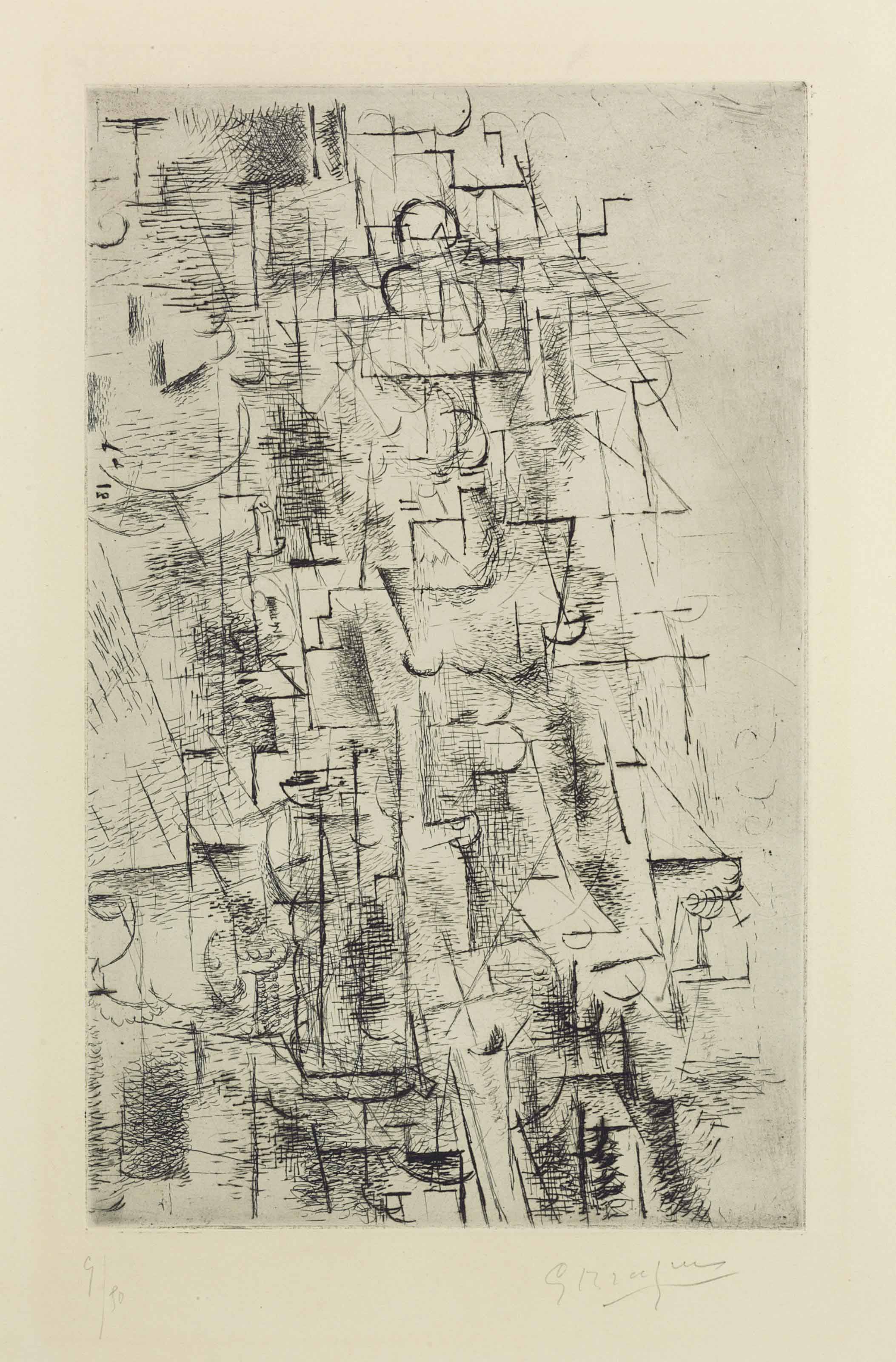 Georges Braque — Композиция (Nature morte I)