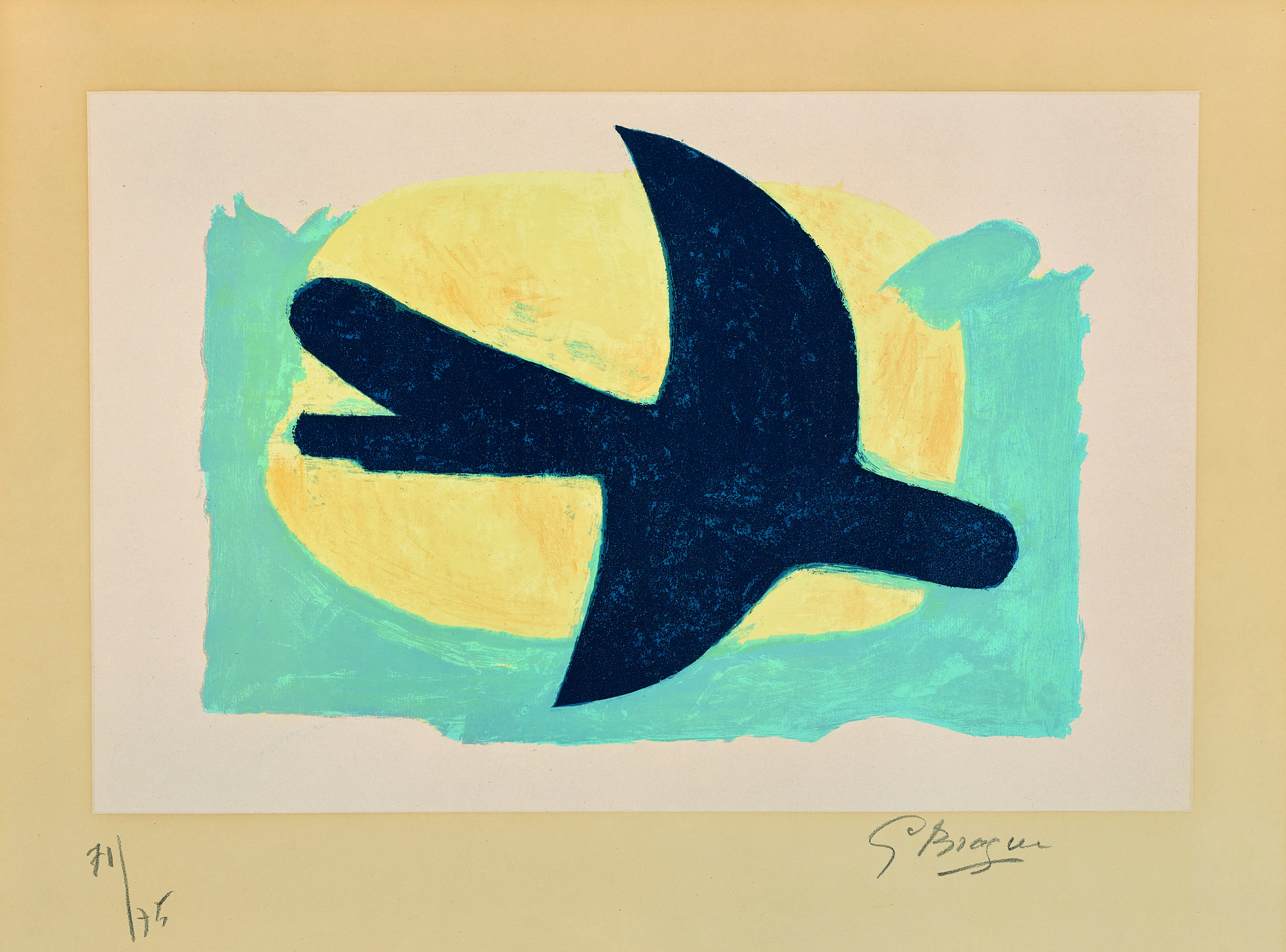 Georges Braque — Синий и желтый свет