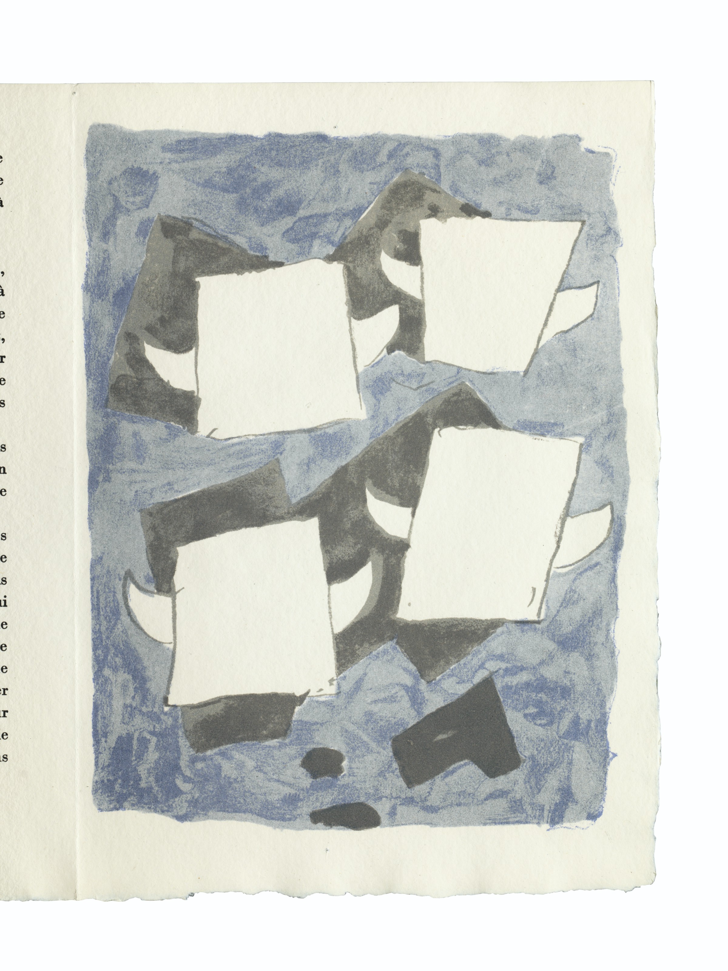 Georges Braque — "Мрак под аркой", Л. Бродер, 1960, изображение 4