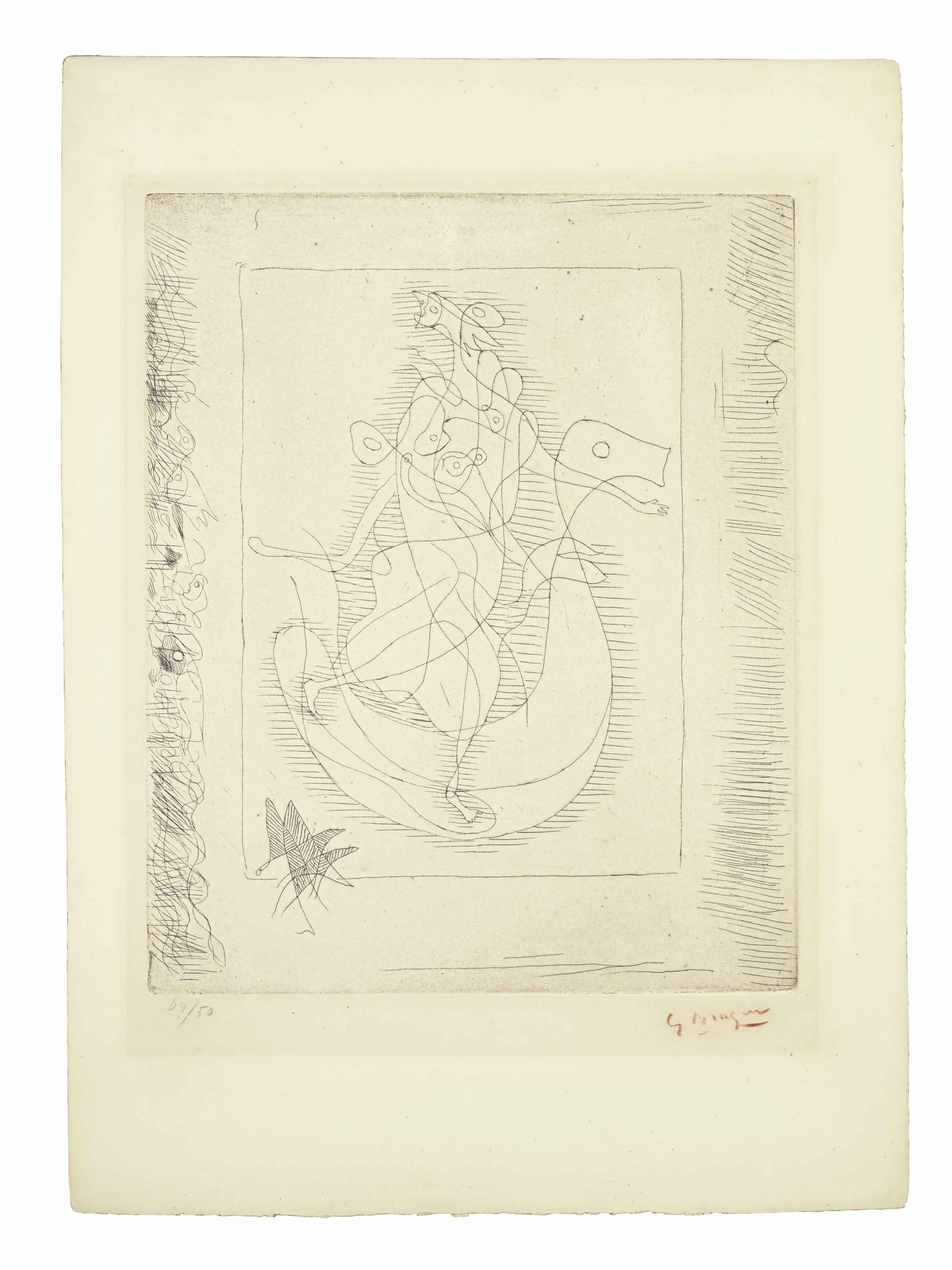 Georges Braque — Теория сезонов : одна тарелка