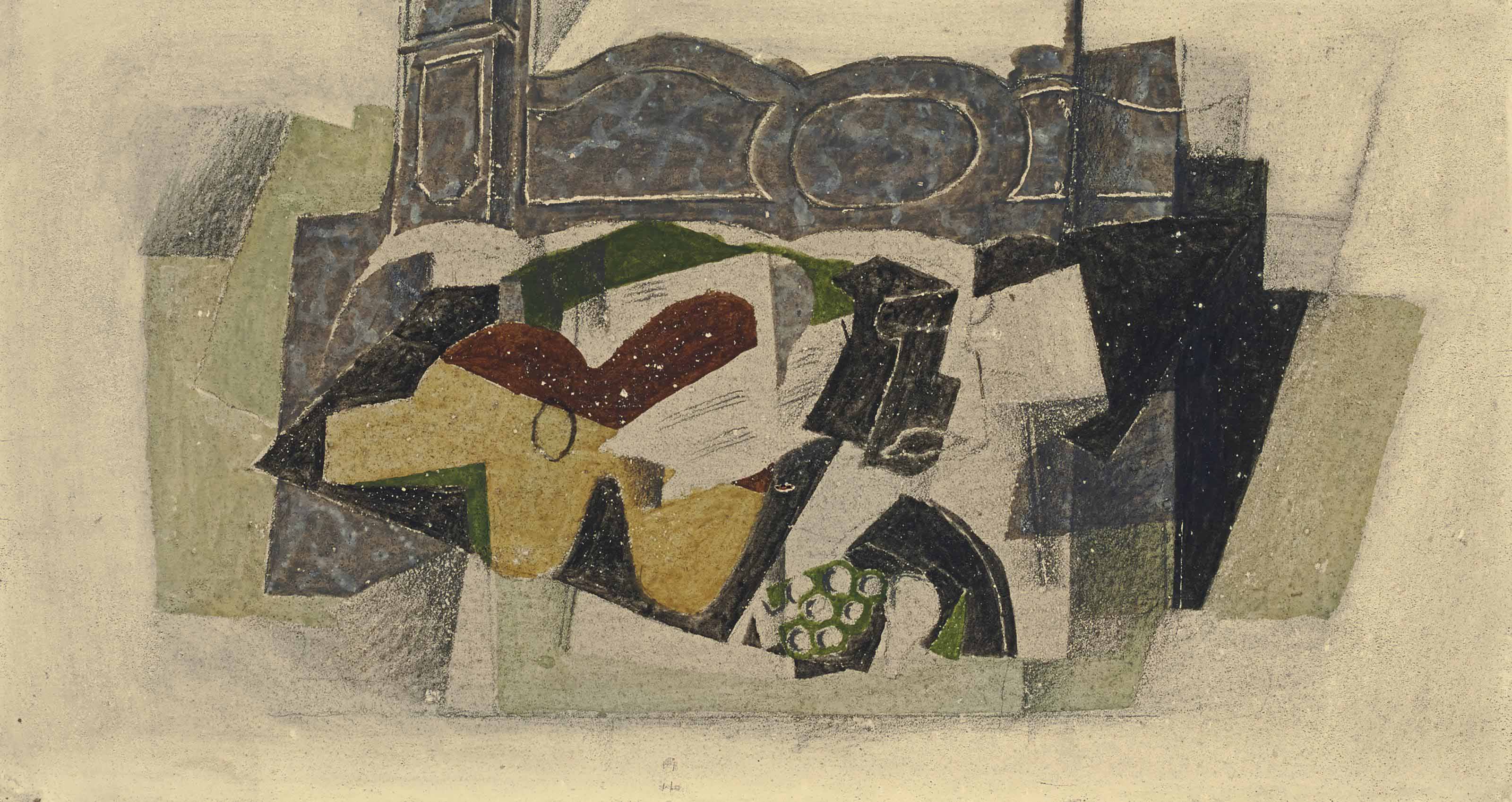 Georges Braque — Смерть природы под гитару