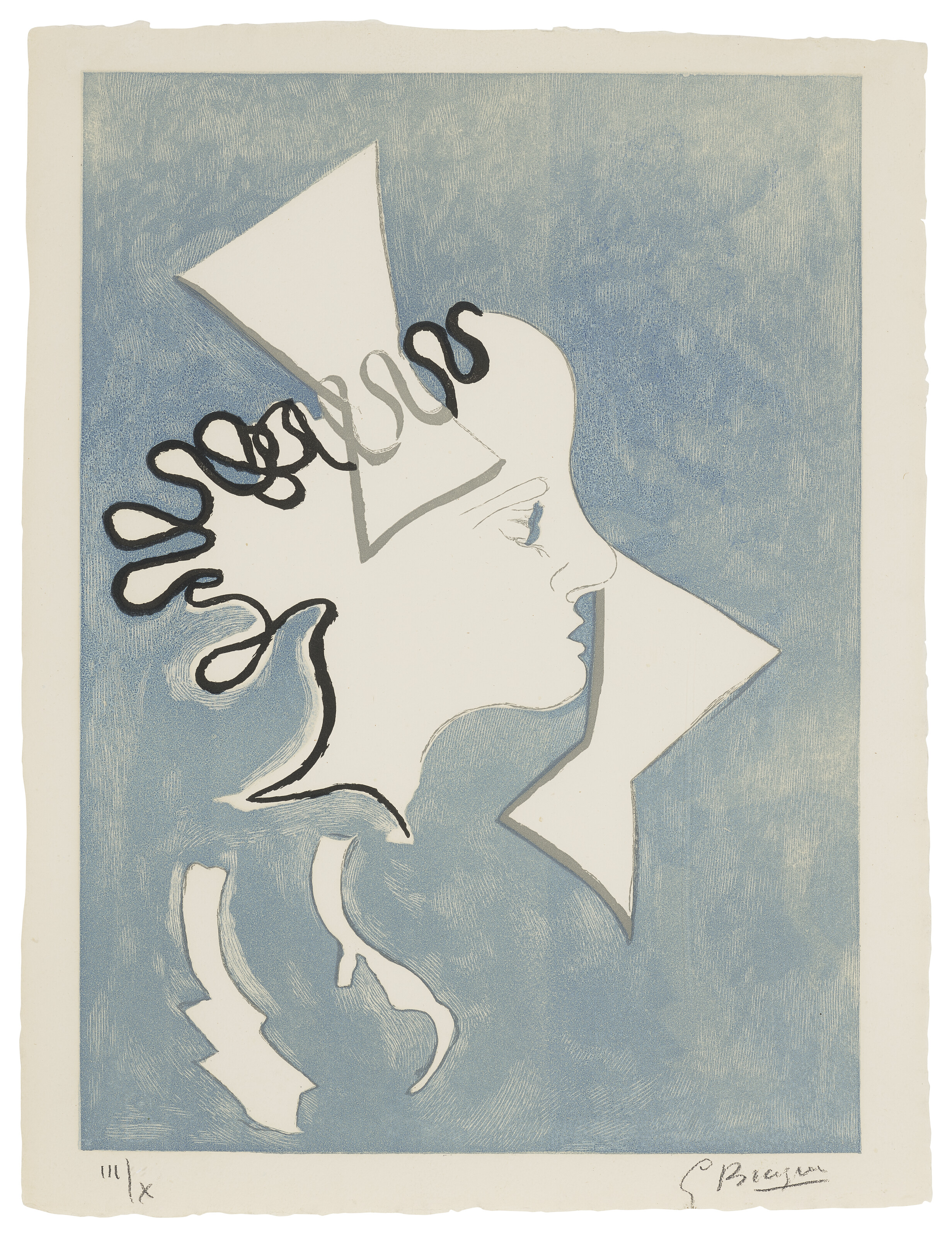 Georges Braque — Это мое сердце : один отпечаток