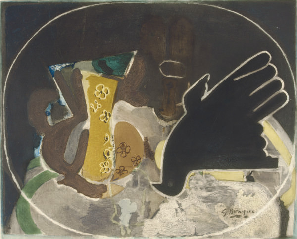 Georges Braque — Пиче и Уазо (Maeght 1005); и сопутствующая литография