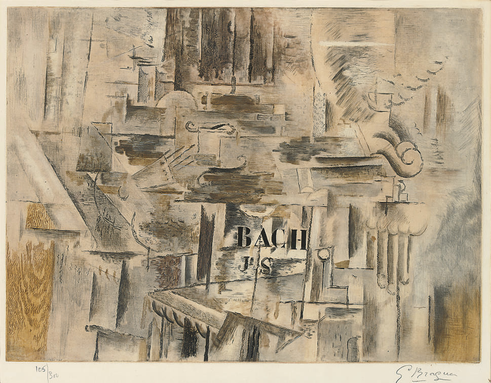 Georges Braque — Дань уважения И.С. Баху (часть 1019)