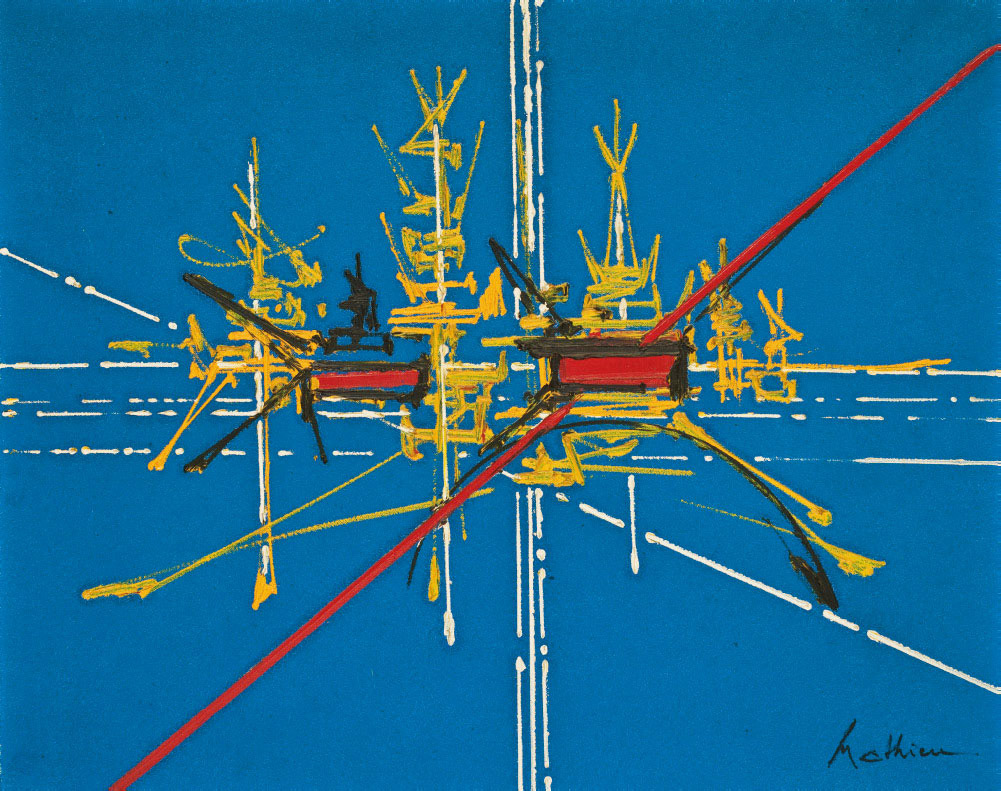 Georges Mathieu — Негрепелис