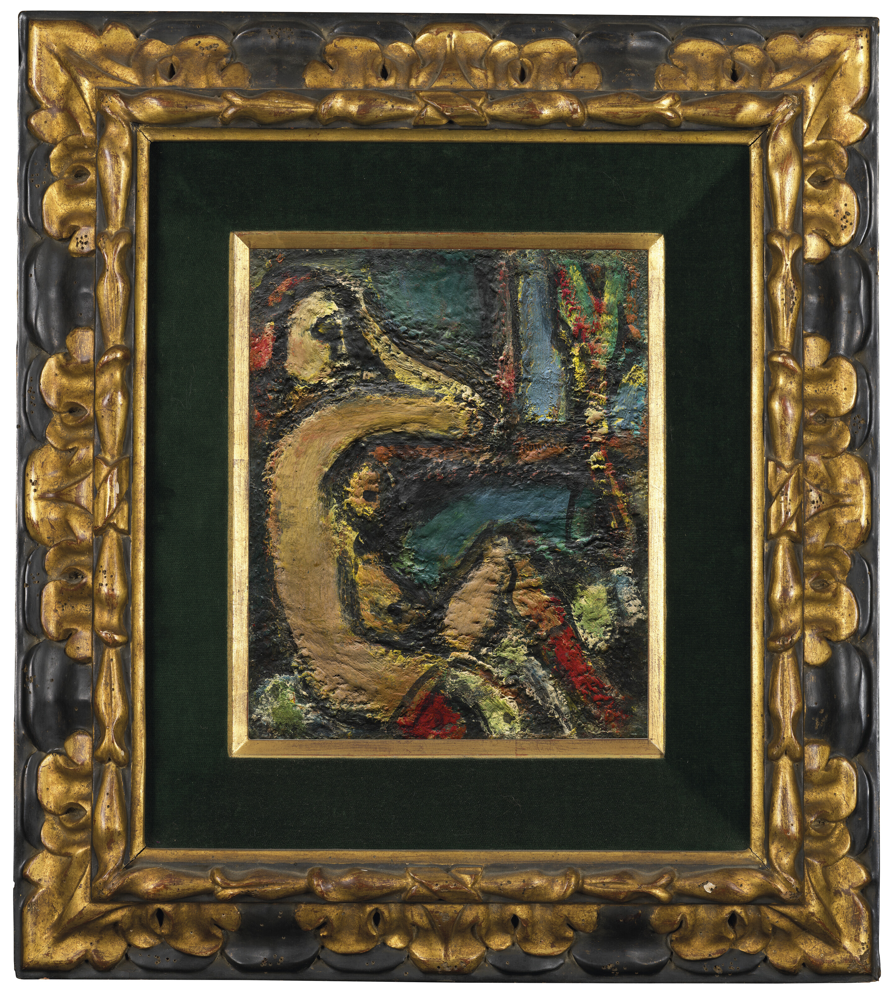 Georges Rouault — Цветы зла (рисунок в профиль), изображение 4