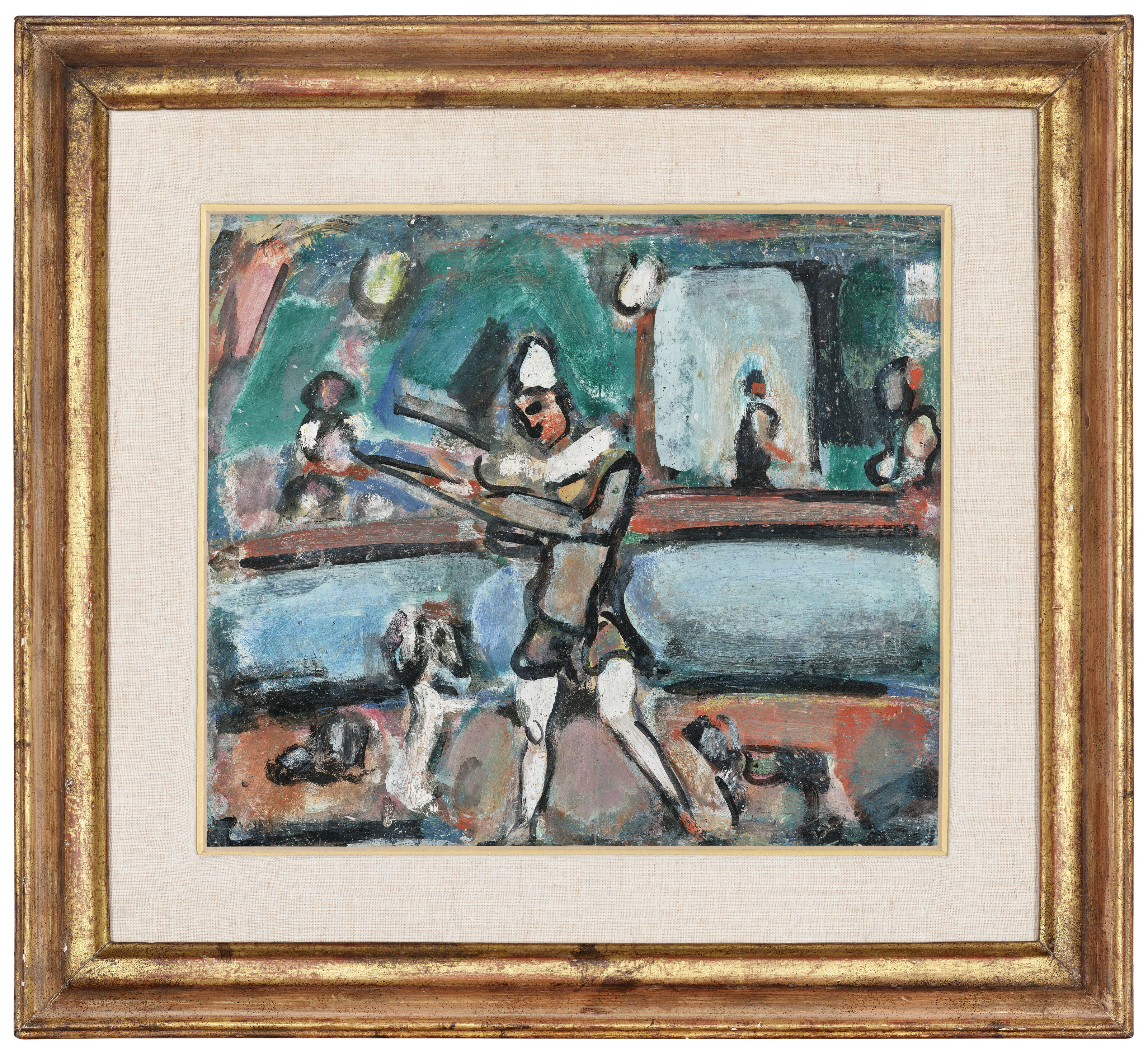 Georges Rouault — Сцена в цирке, изображение 2