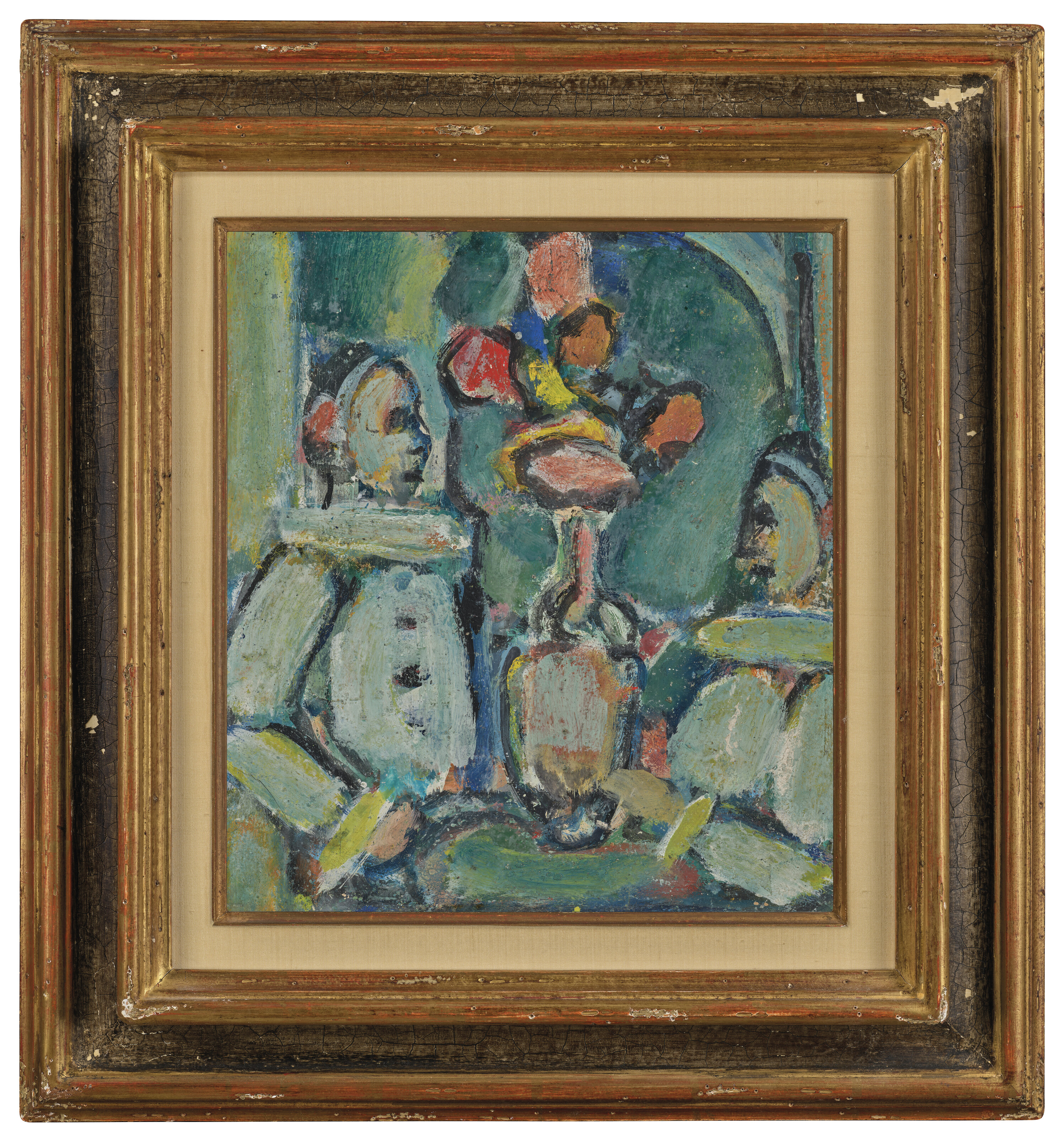 Georges Rouault — Пьеро с букетом, изображение 4