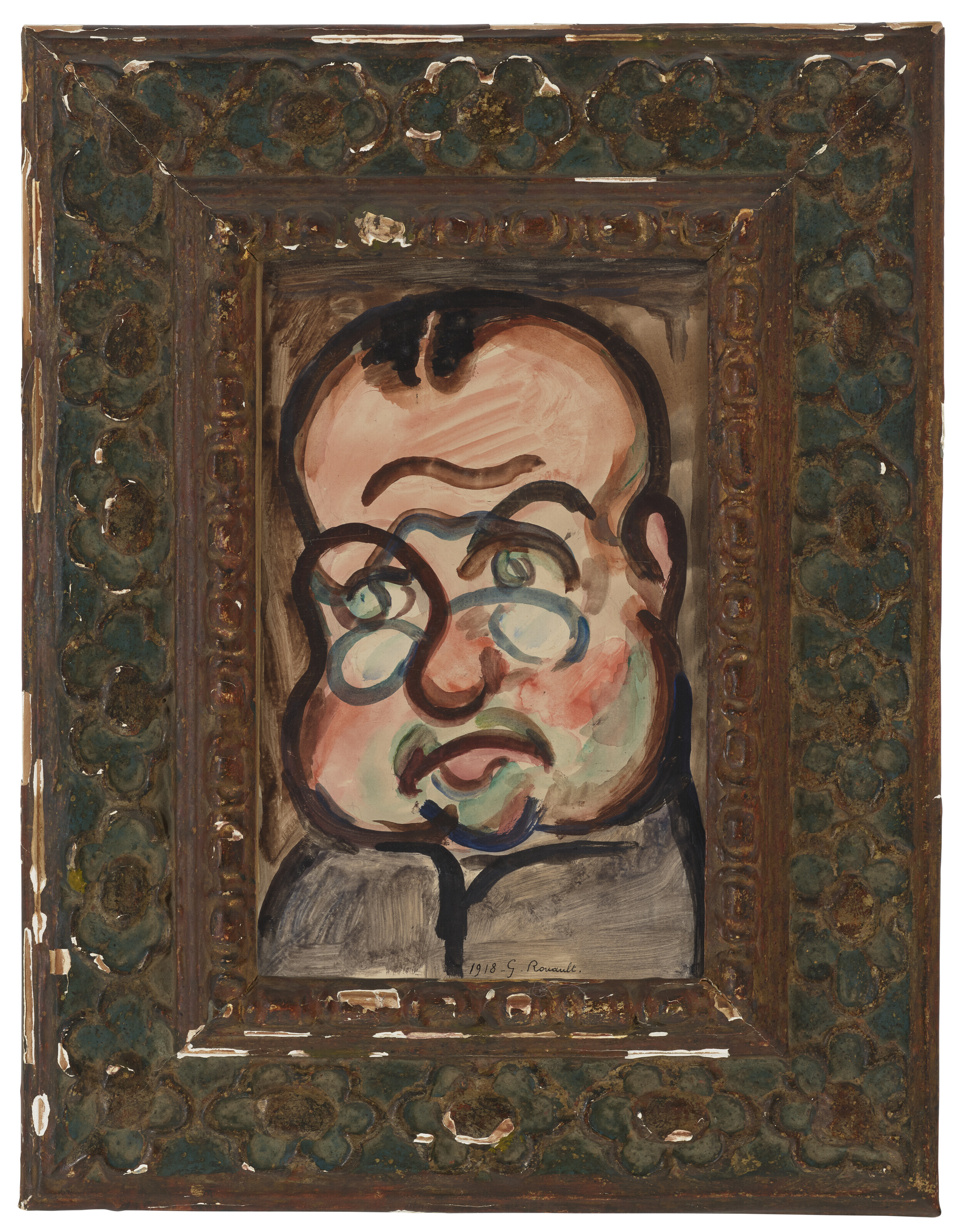 Georges Rouault — Человек в лорнет, изображение 2