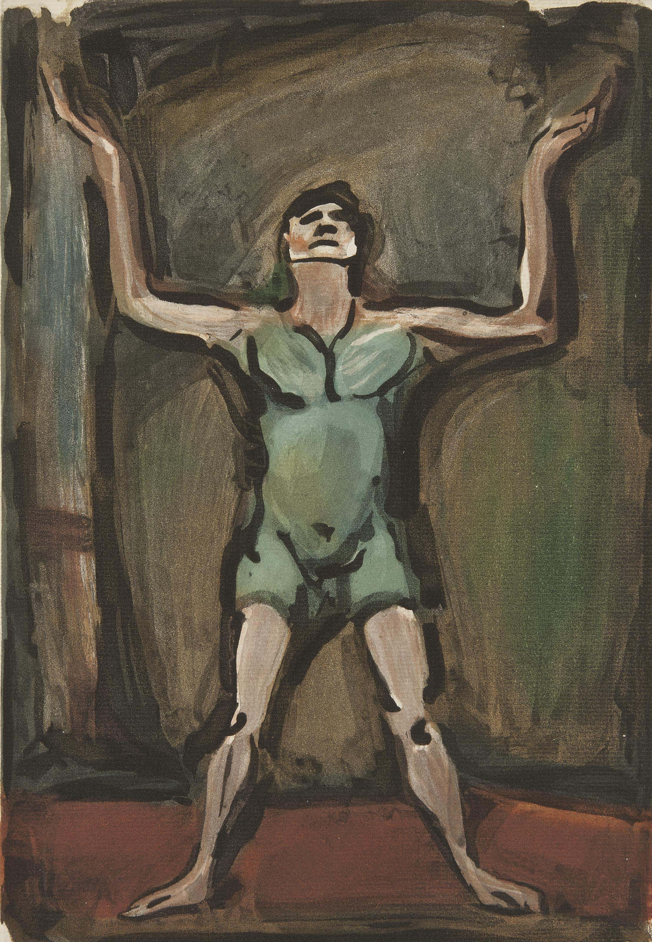 Georges Rouault — Жонглер из Филантропического цирка Этуаль (Шапон/Руо, 199)