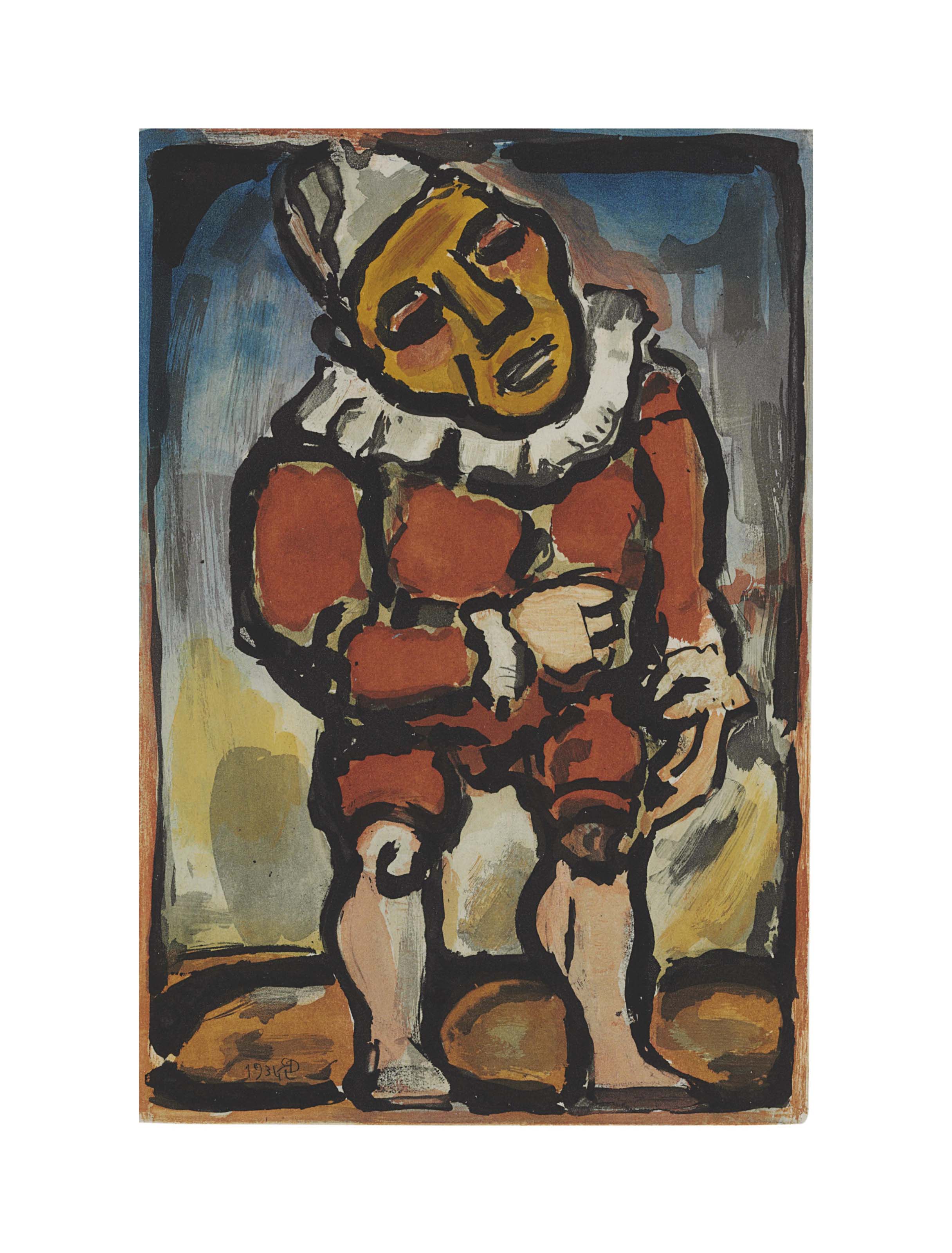 Georges Rouault — "Маленький Наин" из цирка "Филантропическая Этуаль" (С. 243)