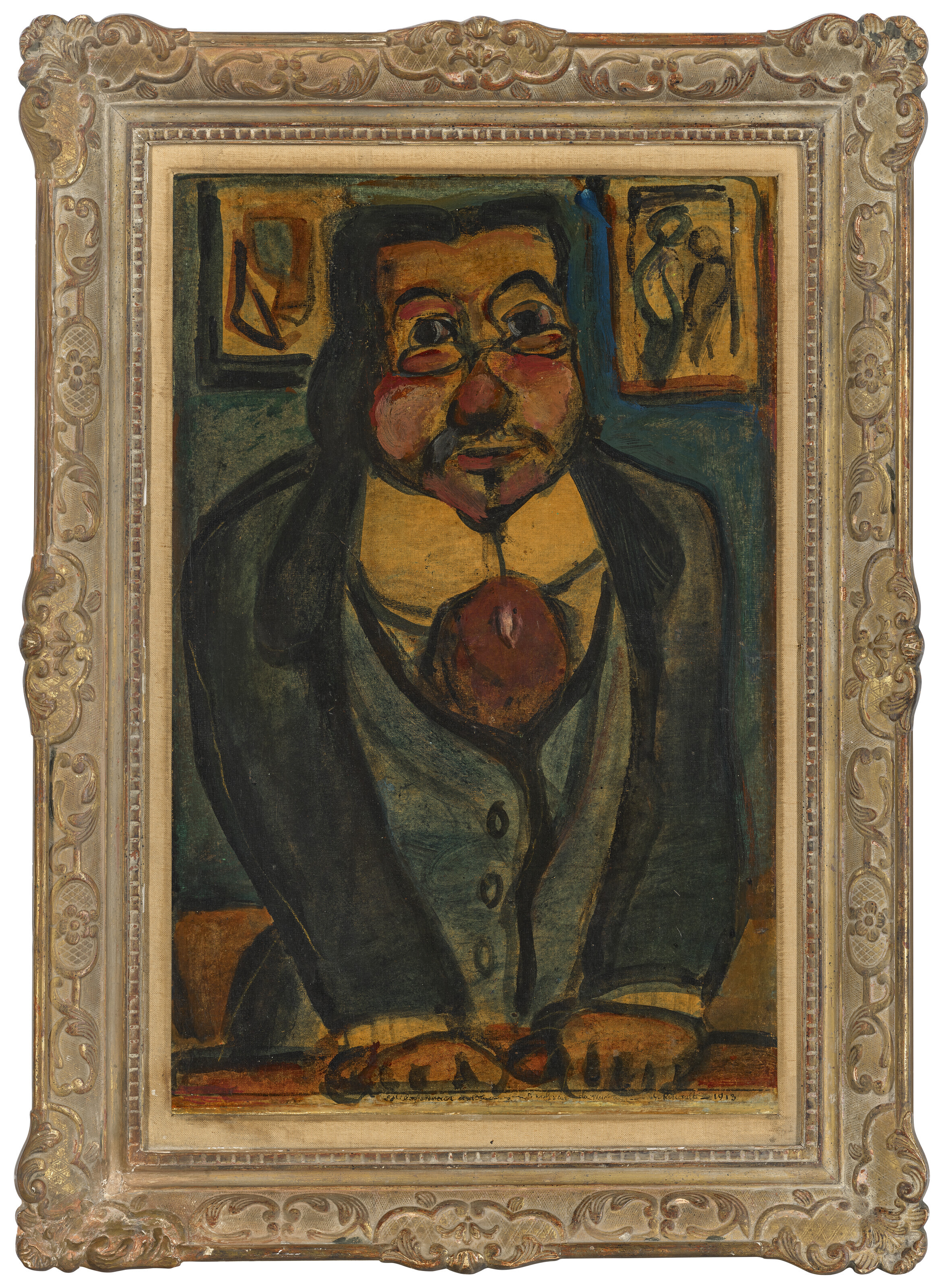 Georges Rouault — Человек в пенсне (на конференции), изображение 2