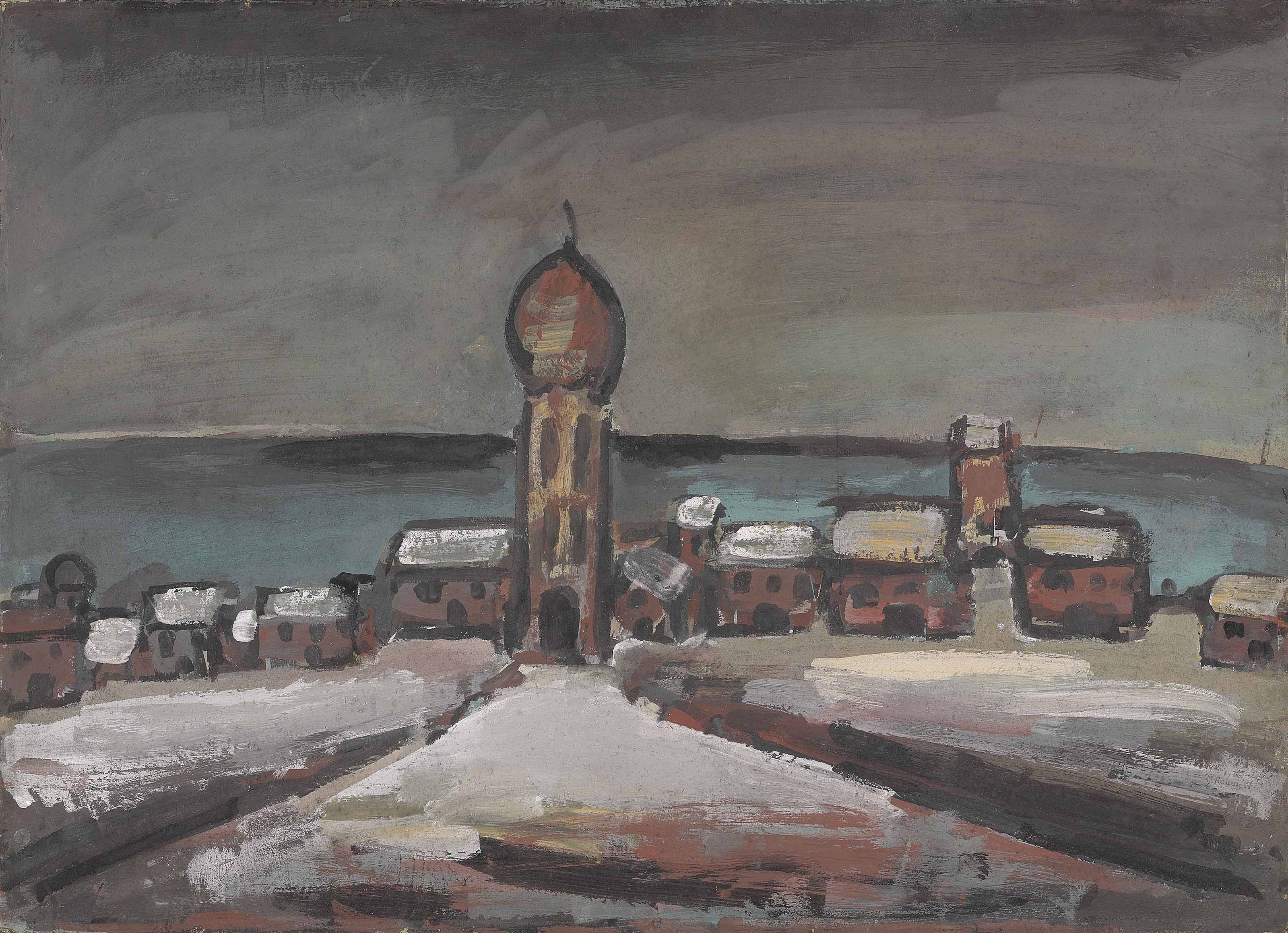 Georges Rouault — Королевский дворец в Дубу.