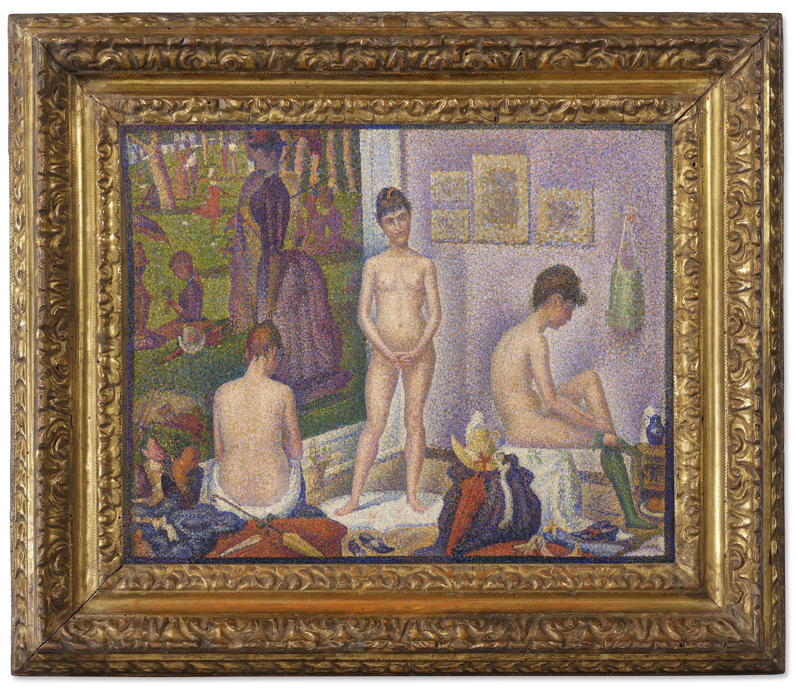 Georges Seurat — Позеры, ансамбль (Миниатюрная версия), изображение 2