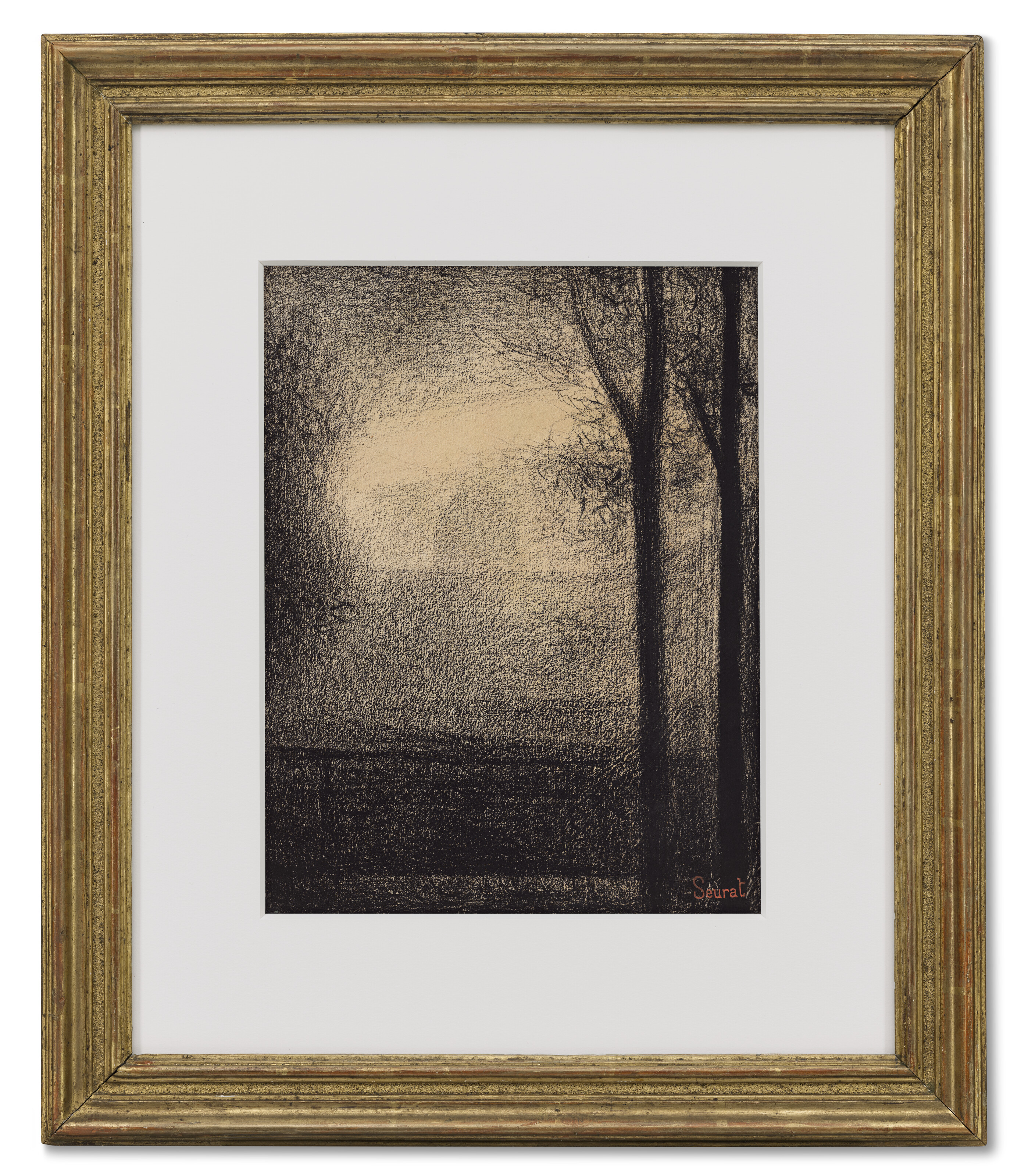 Georges Seurat — Отель инвалидов, улица у парапета Сены, изображение 2