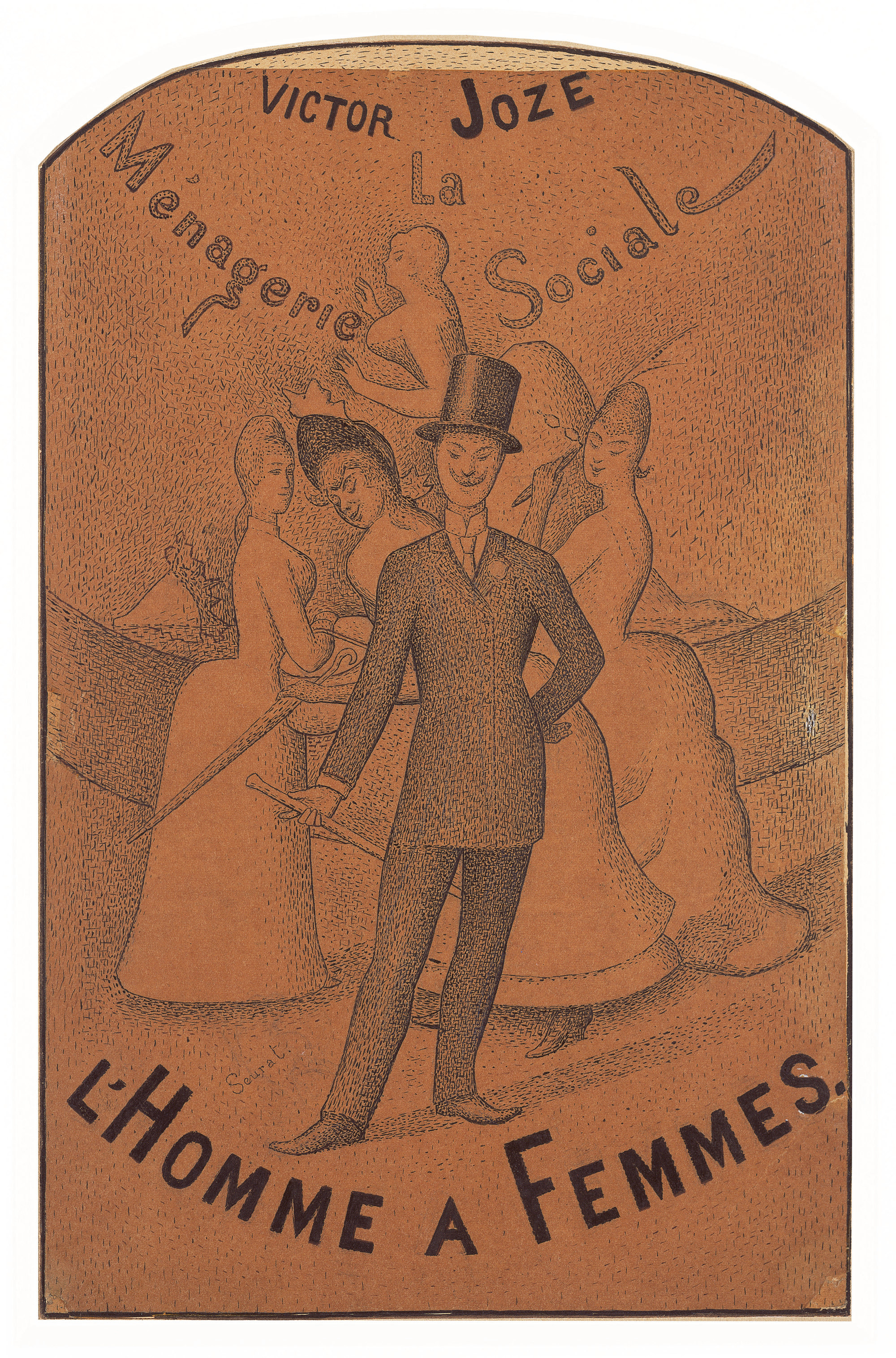 Georges Seurat — Человек для женщин