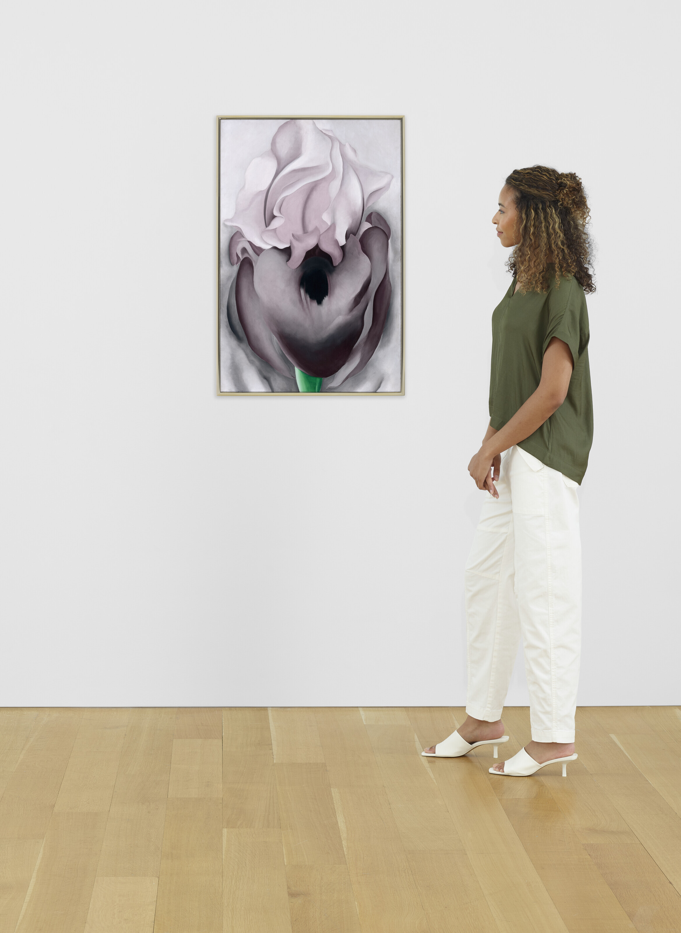 Georgia O’Keeffe — Черный ирис VI, изображение 4