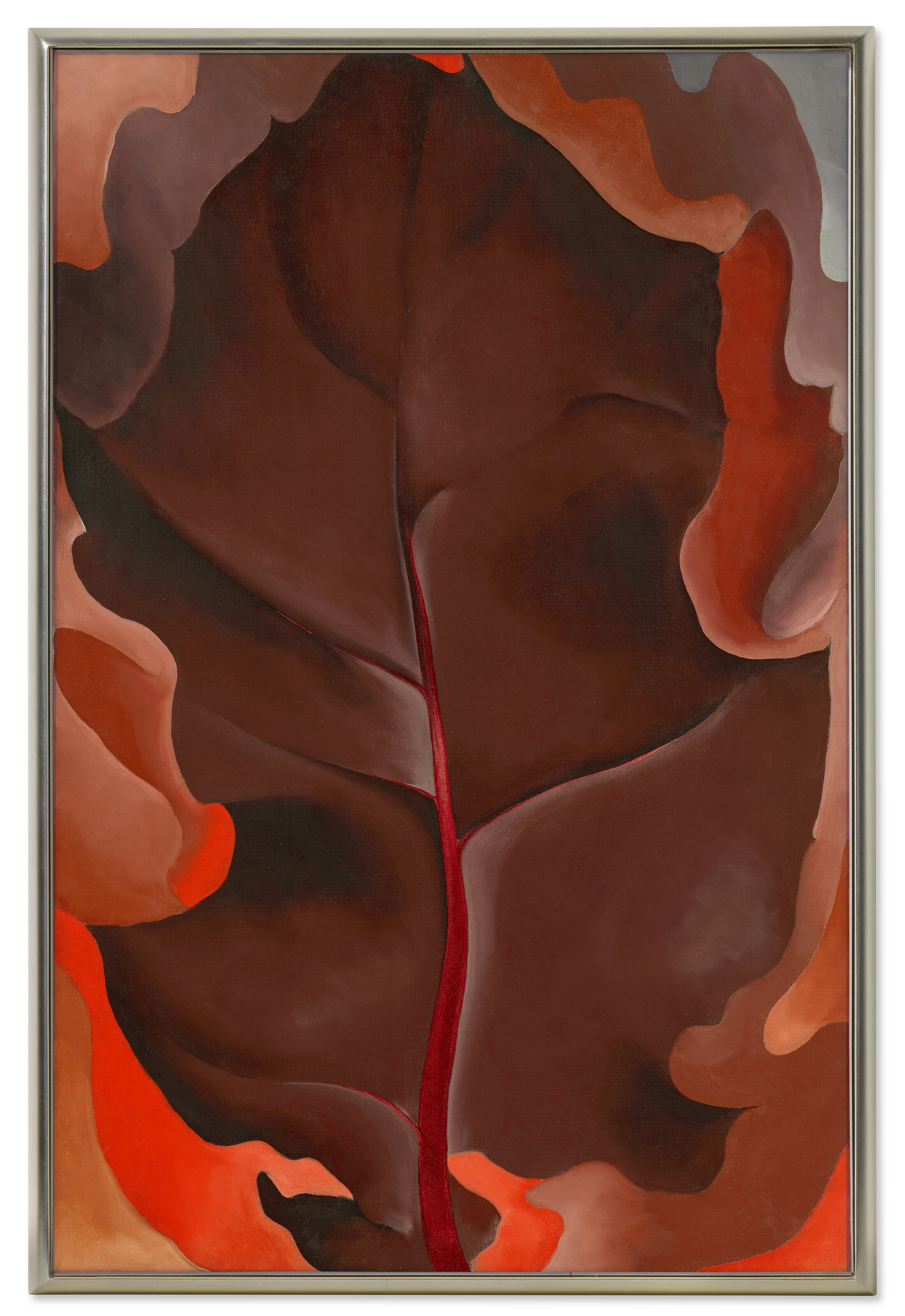 Georgia O’Keeffe — Осенний лист II, изображение 2