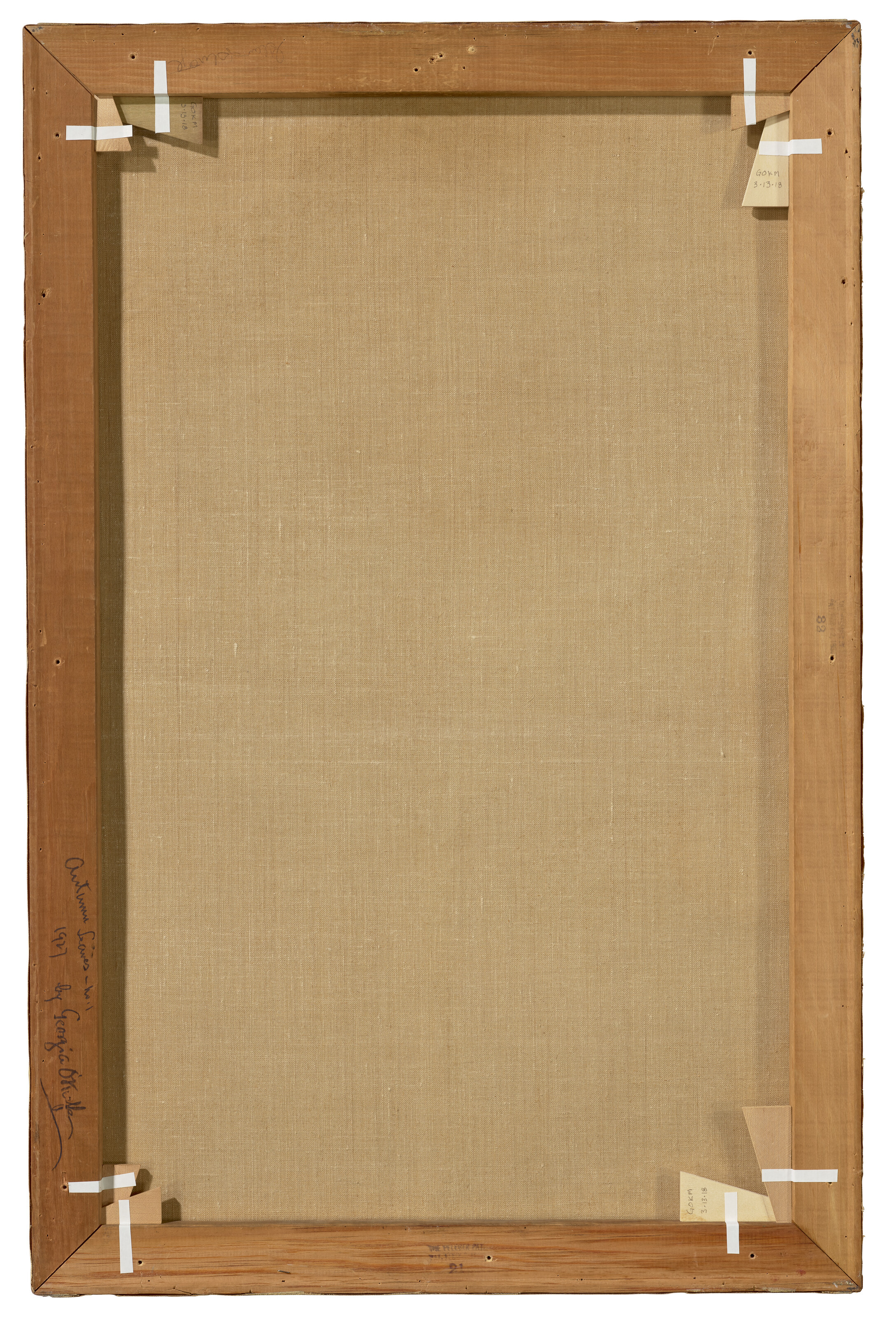 Georgia O’Keeffe — Осенний лист II, изображение 3