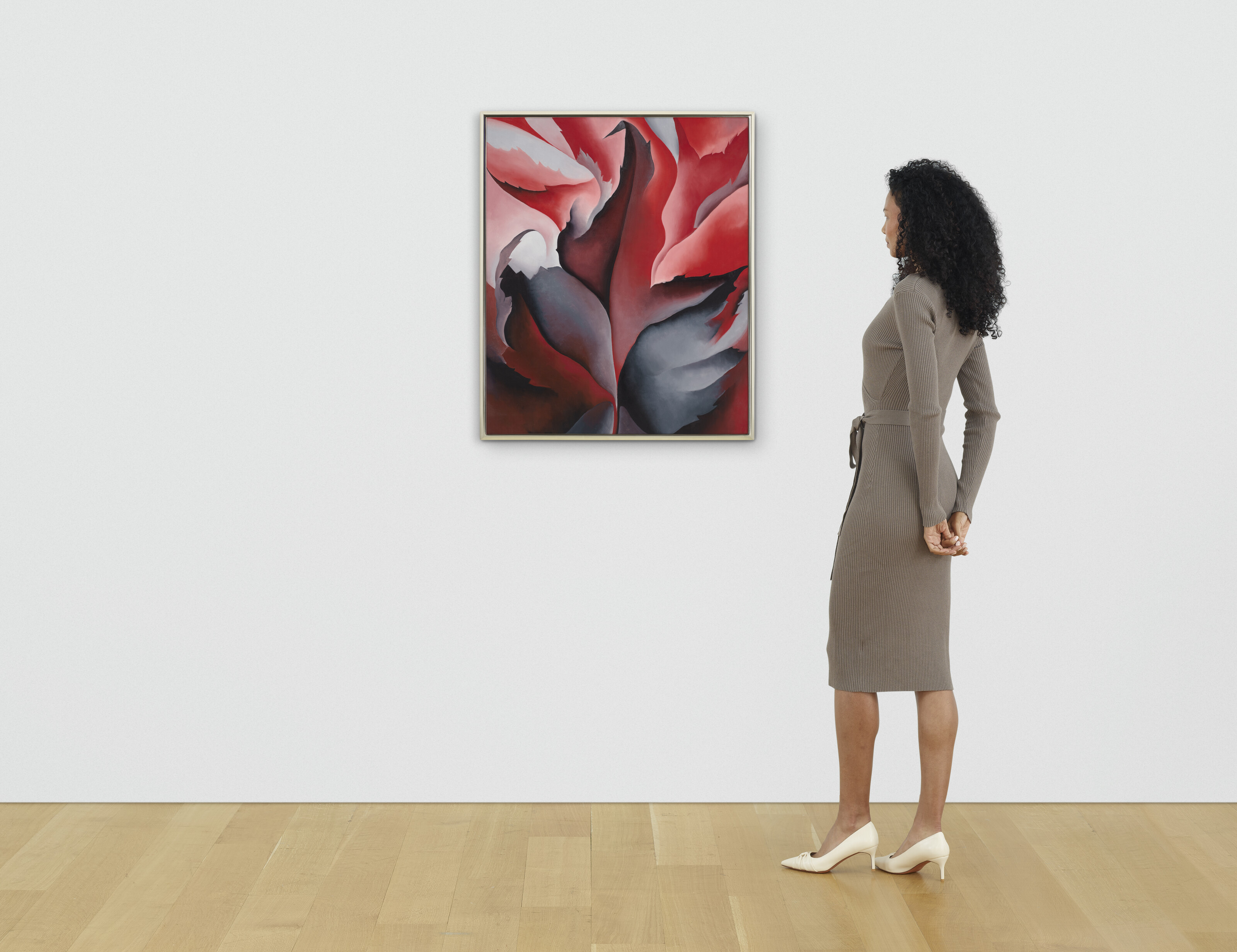 Georgia O’Keeffe — Красный клен на озере Джордж, изображение 5