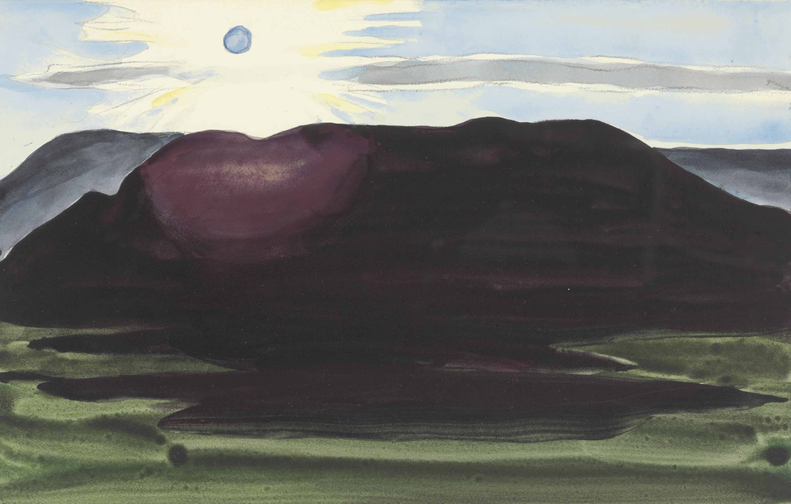 Georgia O’Keeffe — Без названия (Пейзаж)
