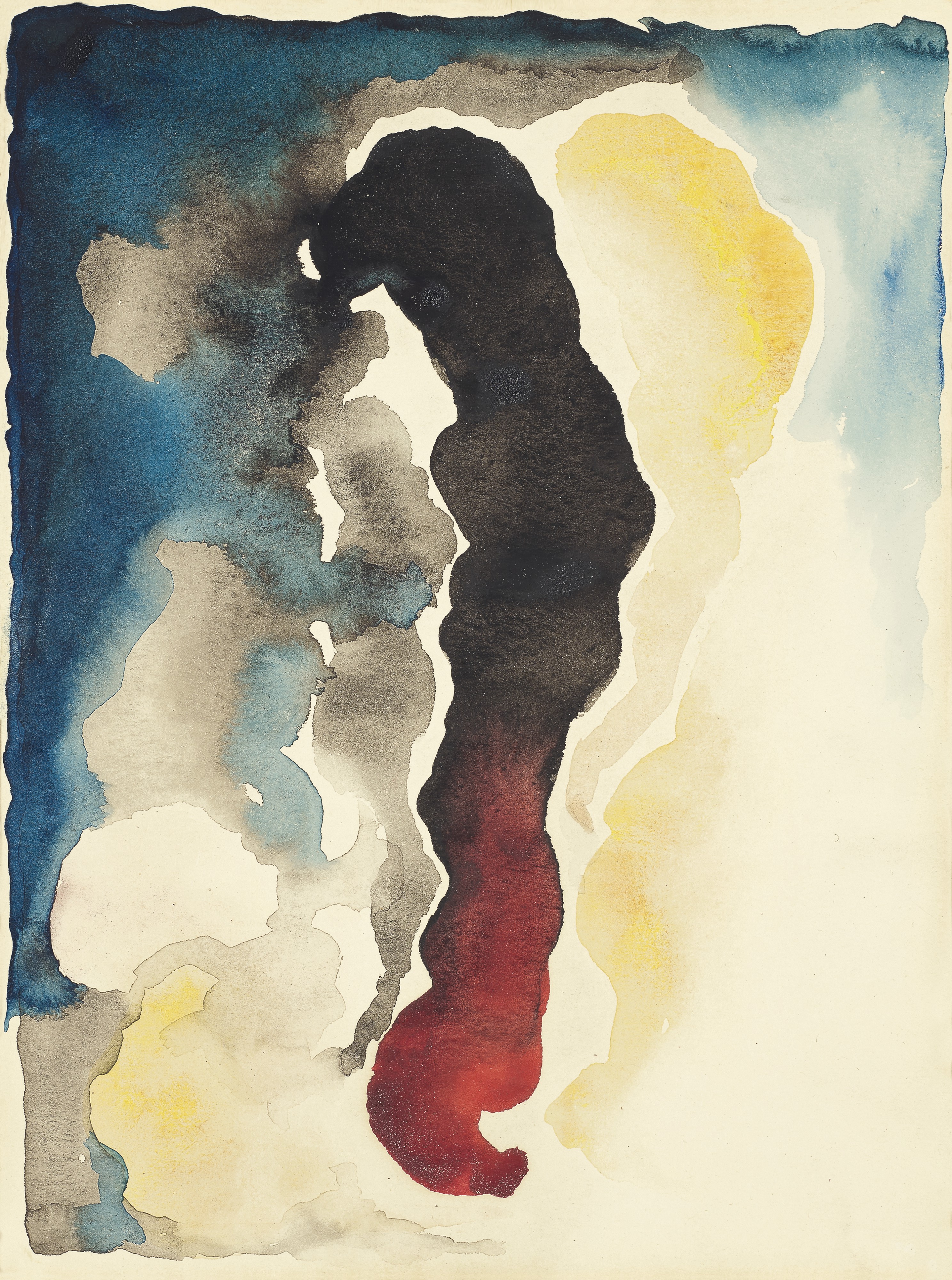 Georgia O’Keeffe — Без названия (Абстракция/портрет Пола Стрэнда)