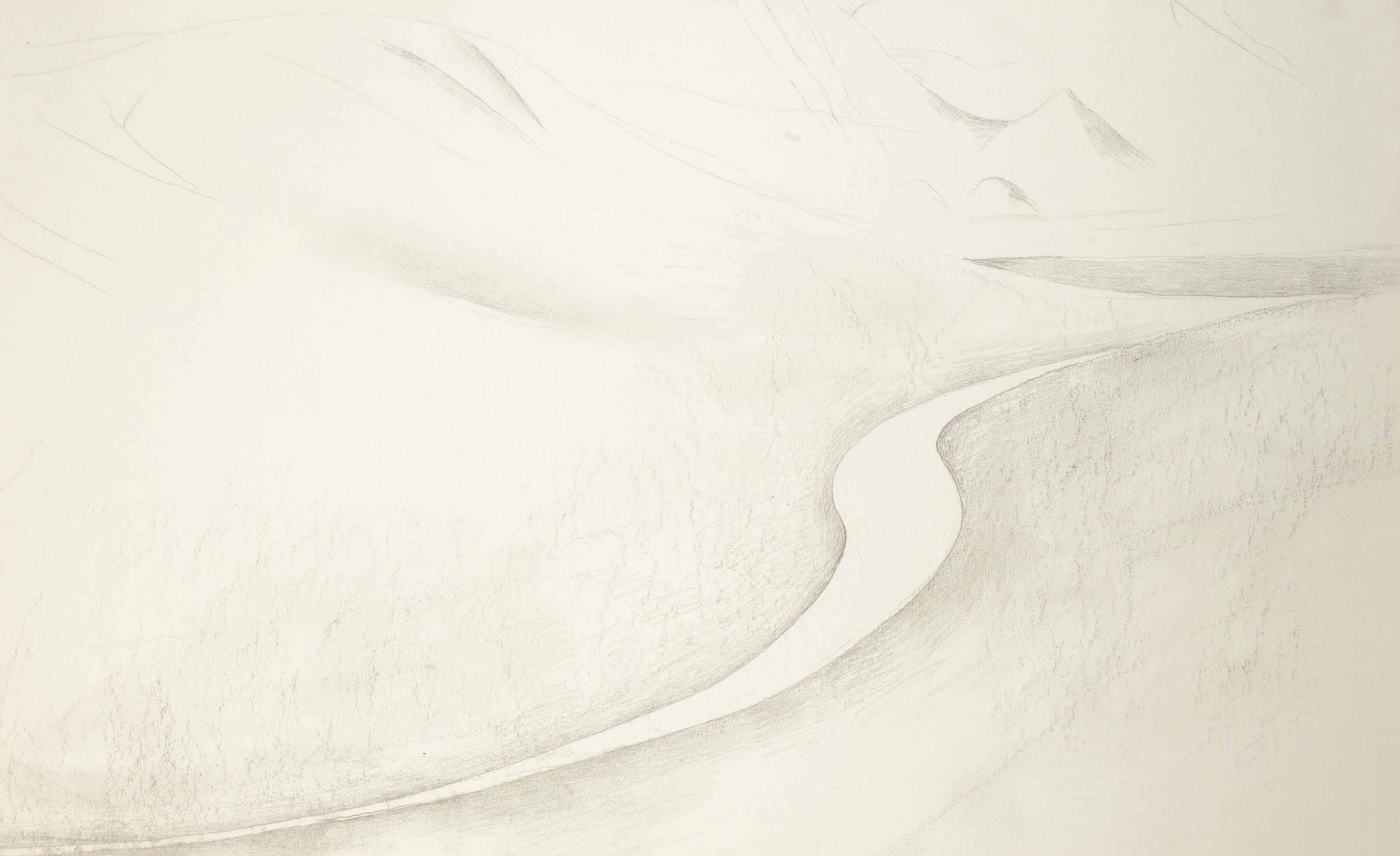 Georgia O’Keeffe — Без названия (Дорога)