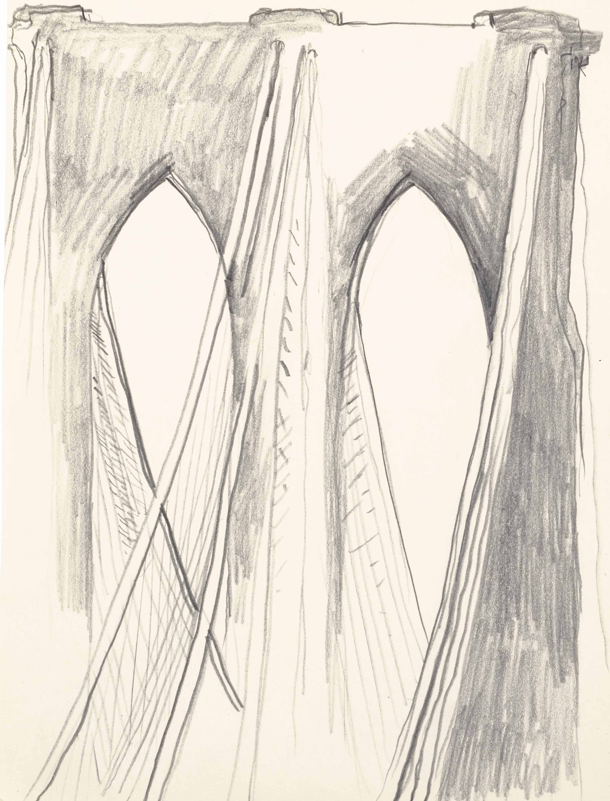 Georgia O’Keeffe — Без названия (Бруклинский мост)