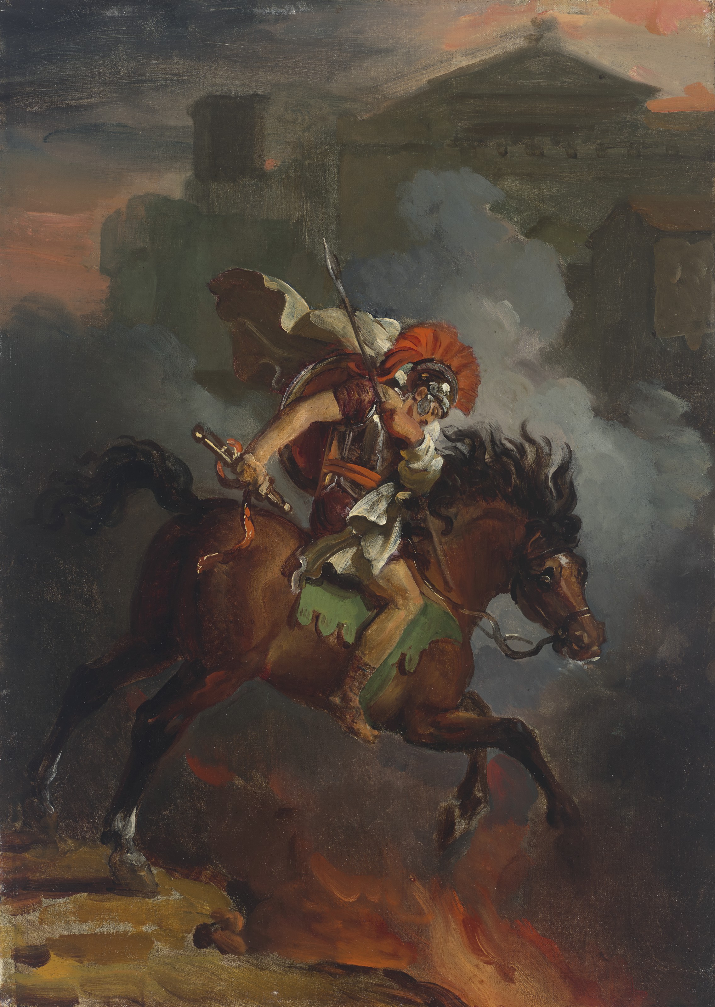 Gérard — Куртуа; и Клоэтия (Марк Курций и Клелия ), изображение 3
