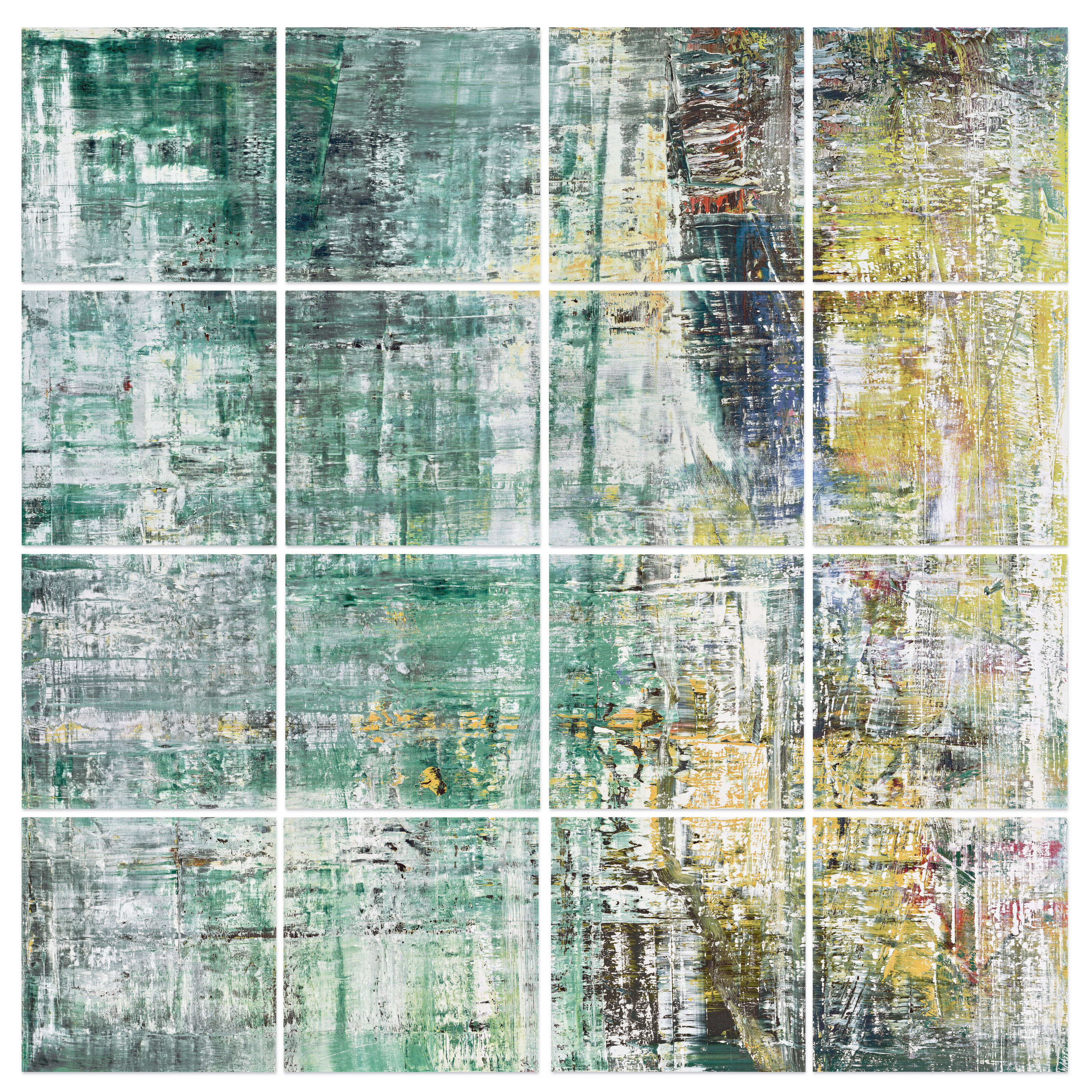 Gerhard Richter — Клеточная решетка I, изображение 2
