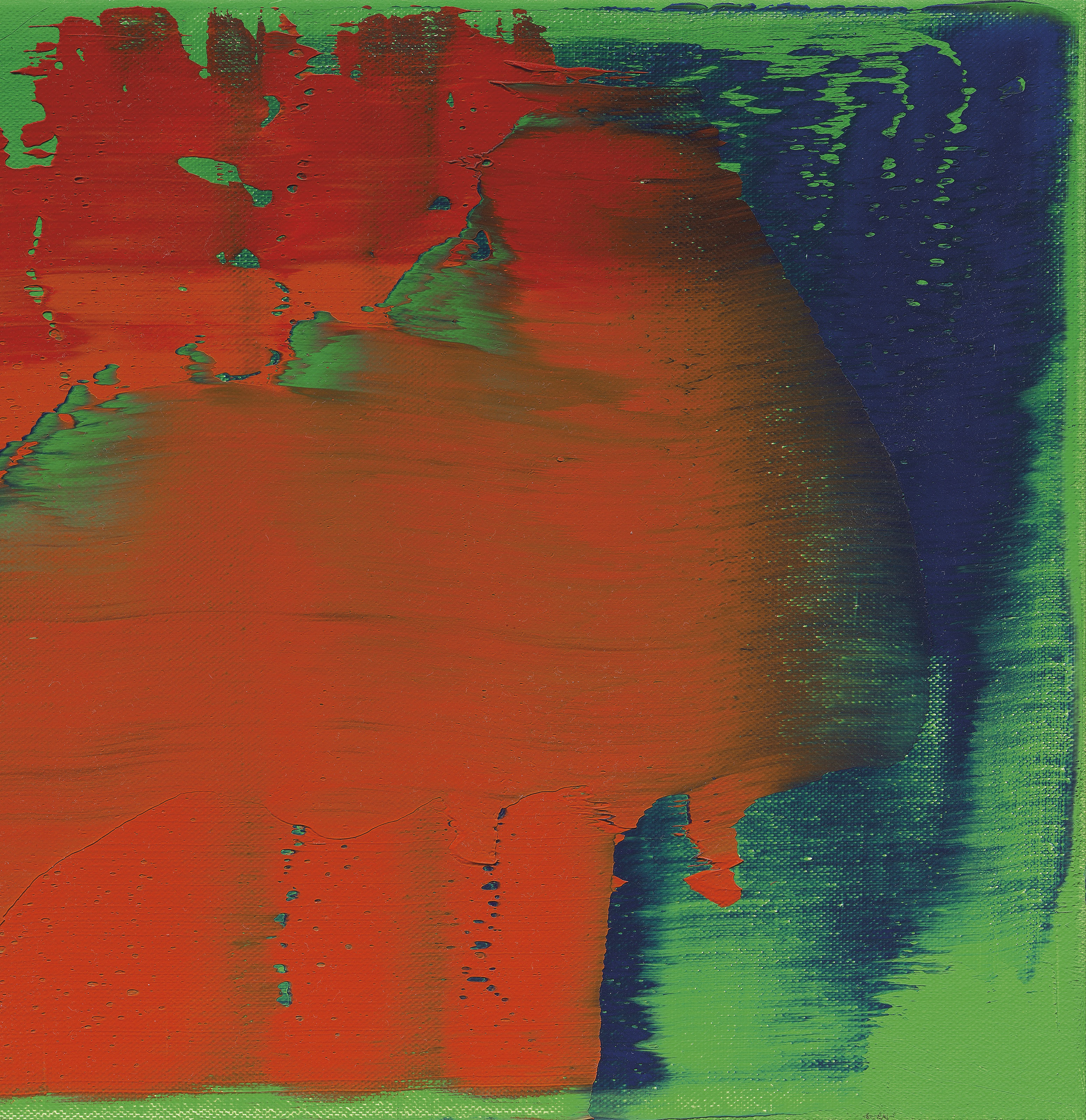Gerhard Richter — Грюн-Блау-Рот (зеленый-Синий-Красный), изображение 2