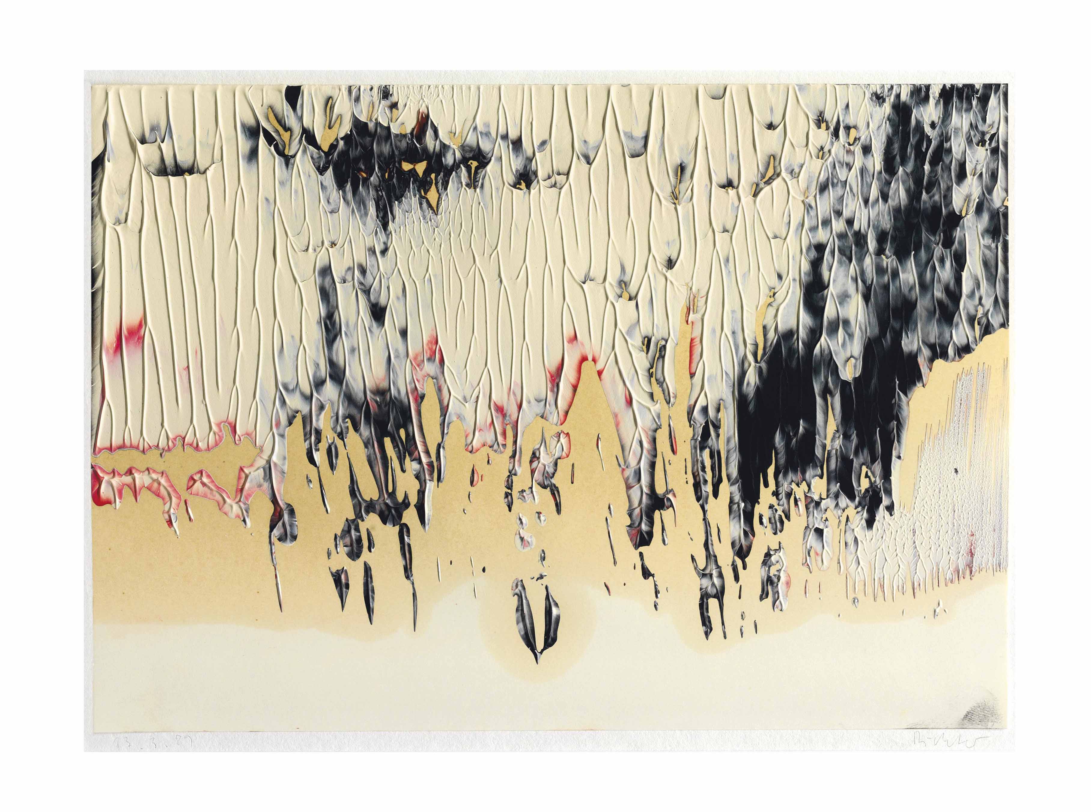 Gerhard Richter — Без названия (13.3.89)