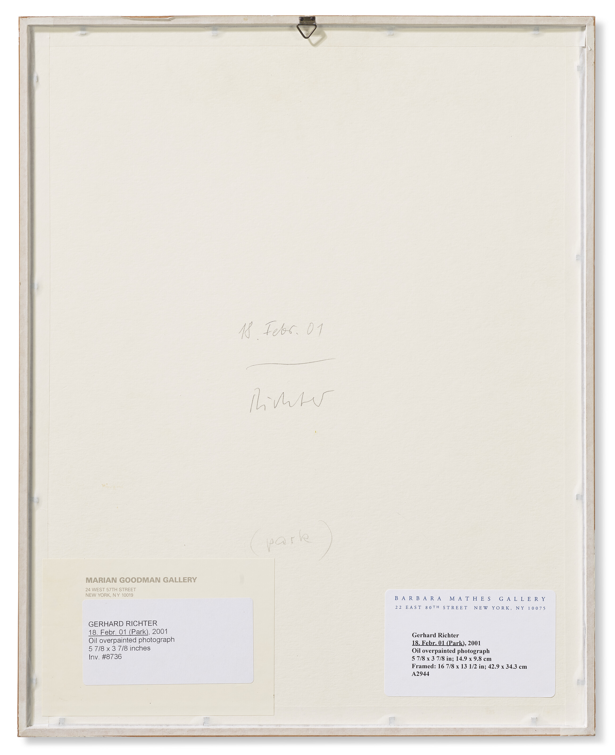 Gerhard Richter — 18.01 февраля (Парк), изображение 3