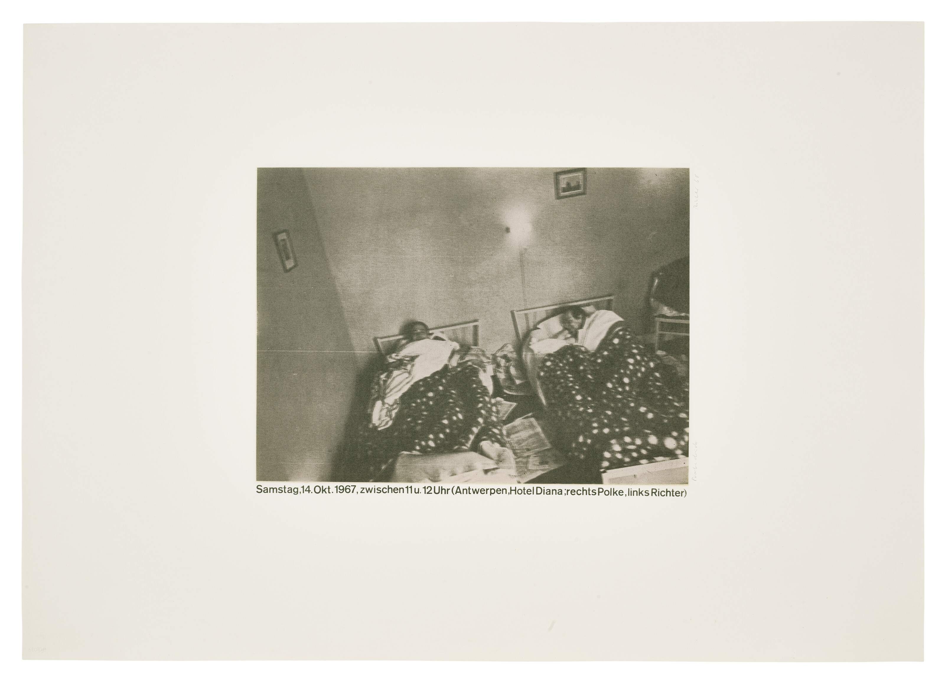 Gerhard Richter — Отель "Диана" из "Графика капиталистического реализма" (Гравюры капиталистического реализма)