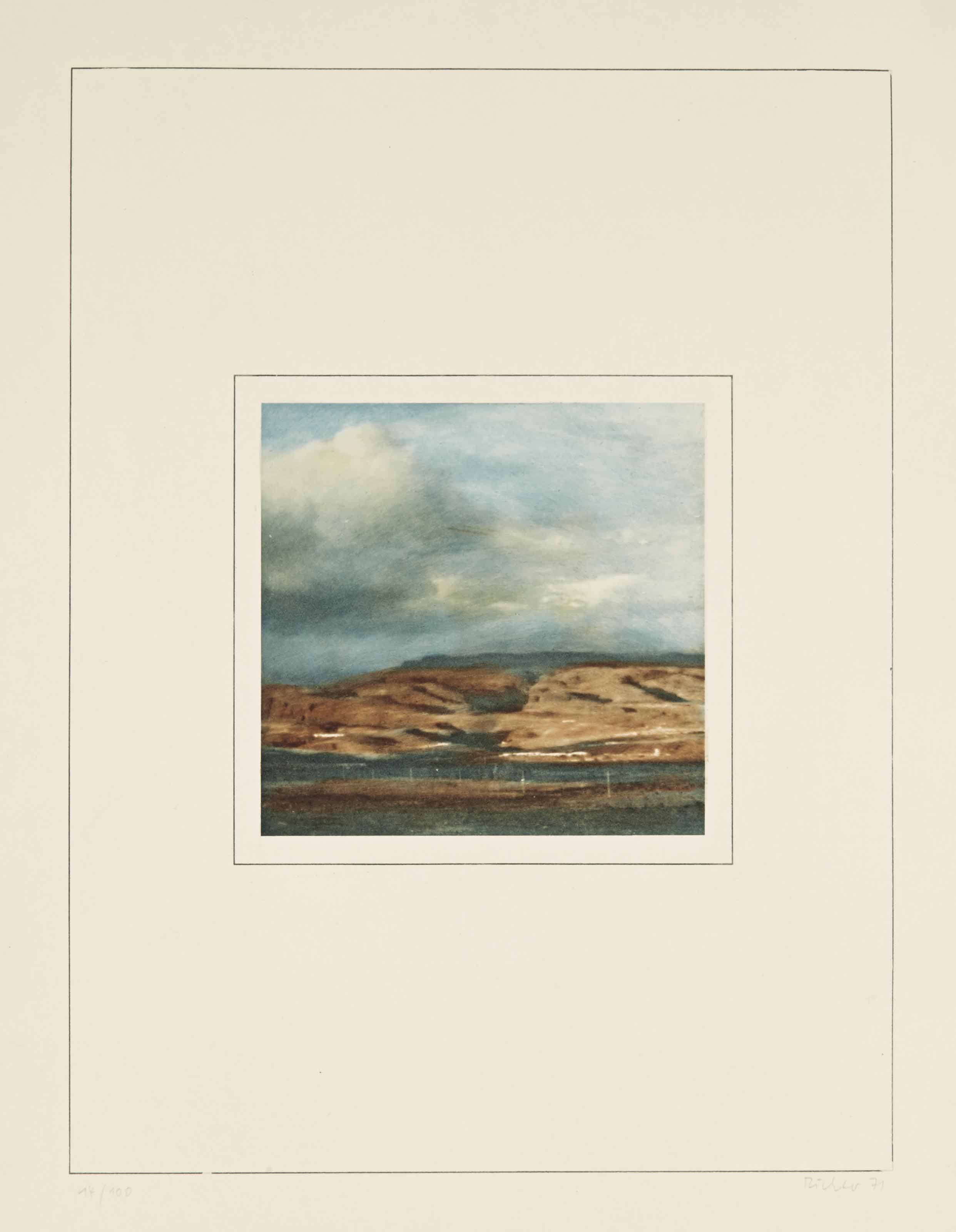 Gerhard Richter — Ландшафт II (Бутин, Гронерт, 38)