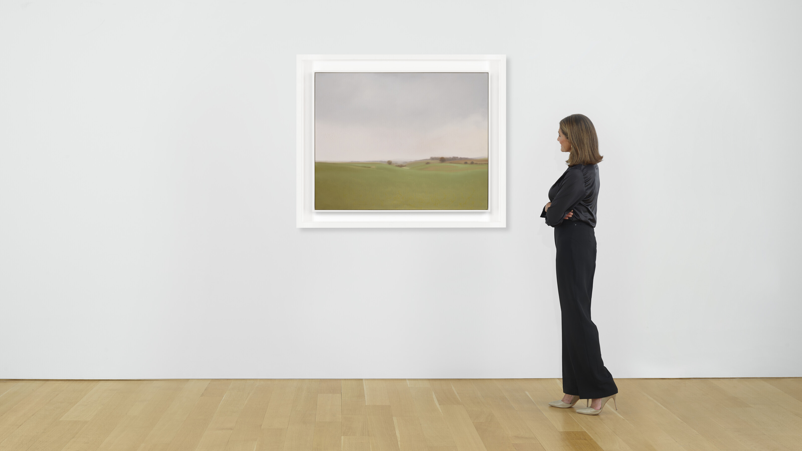 Gerhard Richter — Грюнес-Фельд (Зеленое поле), изображение 3