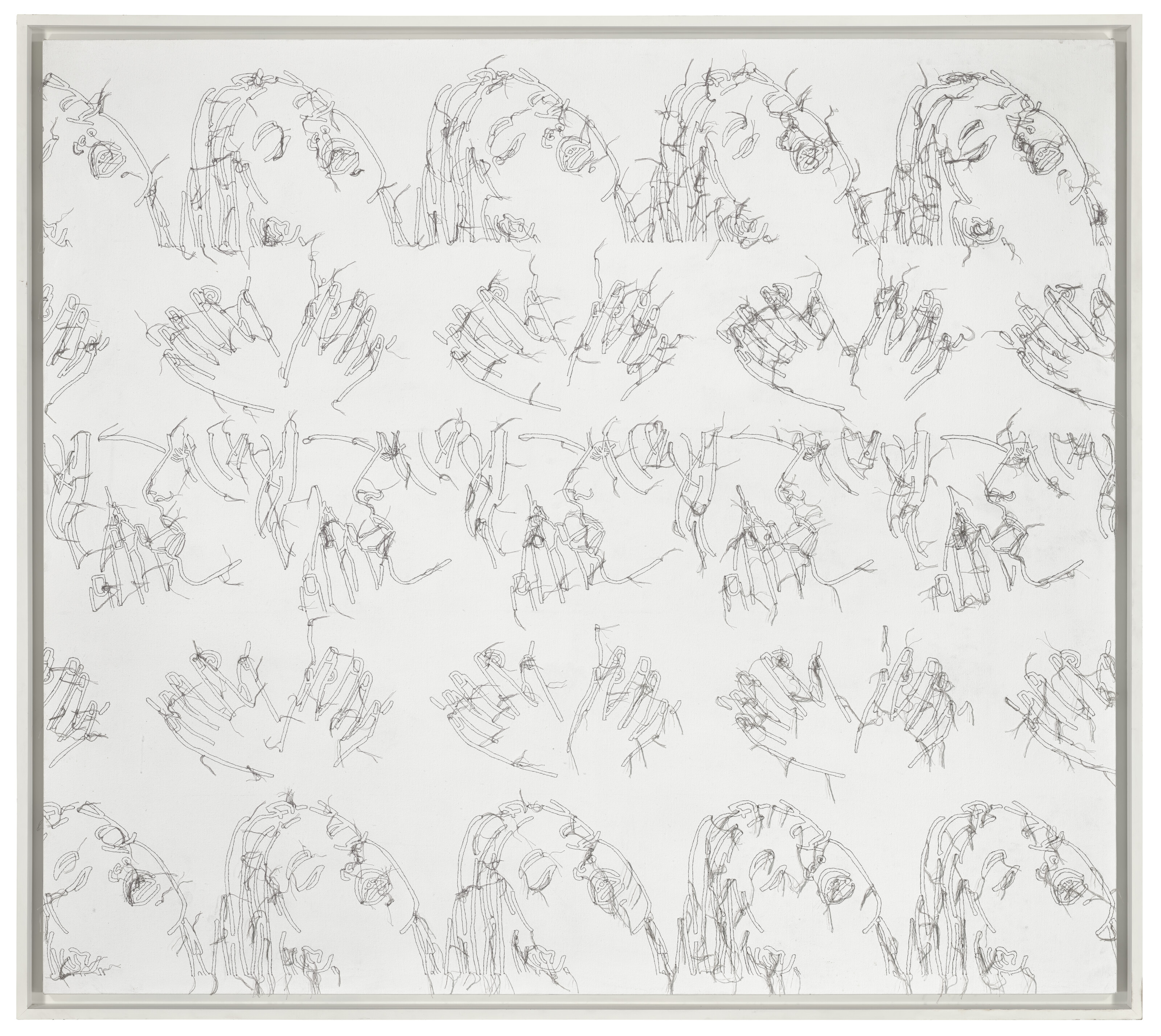 Ghada Amer — Без названия (белый), изображение 2